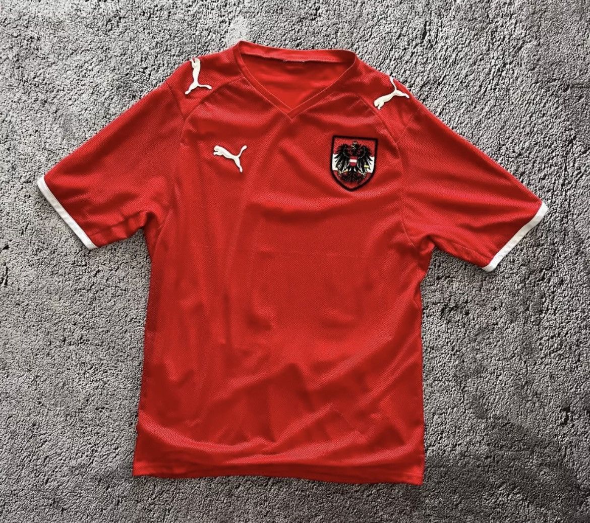 Puma Austia National Team 2008/2009 Football Shirt Jersey Home Size US M / EU 48-50 / 2 - 1 Thumbnail