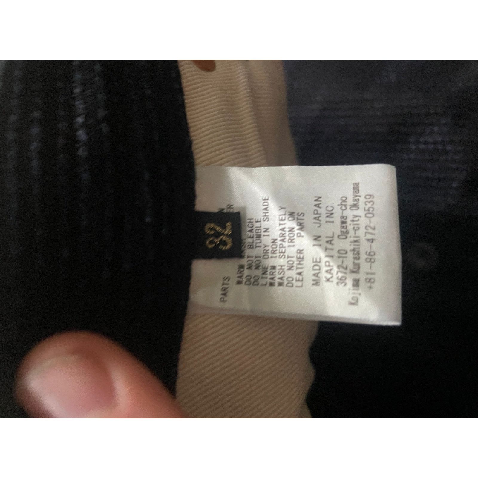 Kapital Kapital Indigo Denim Used 32 Size US 32 / EU 48 - 3 Thumbnail