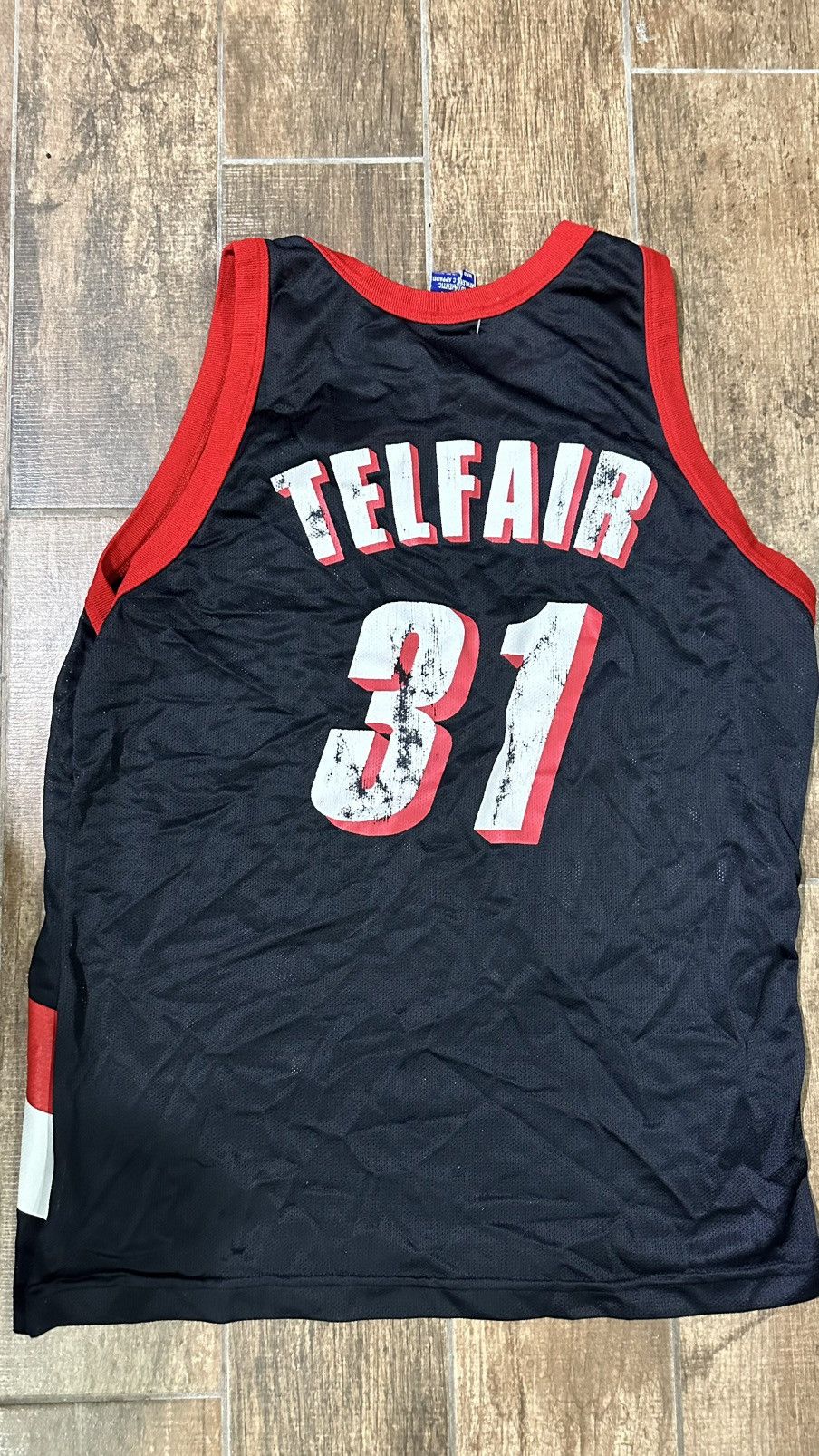 Champion VTG NBA CHAMPION 44 Sebastian Telfair Portland #31 Jersey Size US M / EU 48-50 / 2 - 1 Thumbnail
