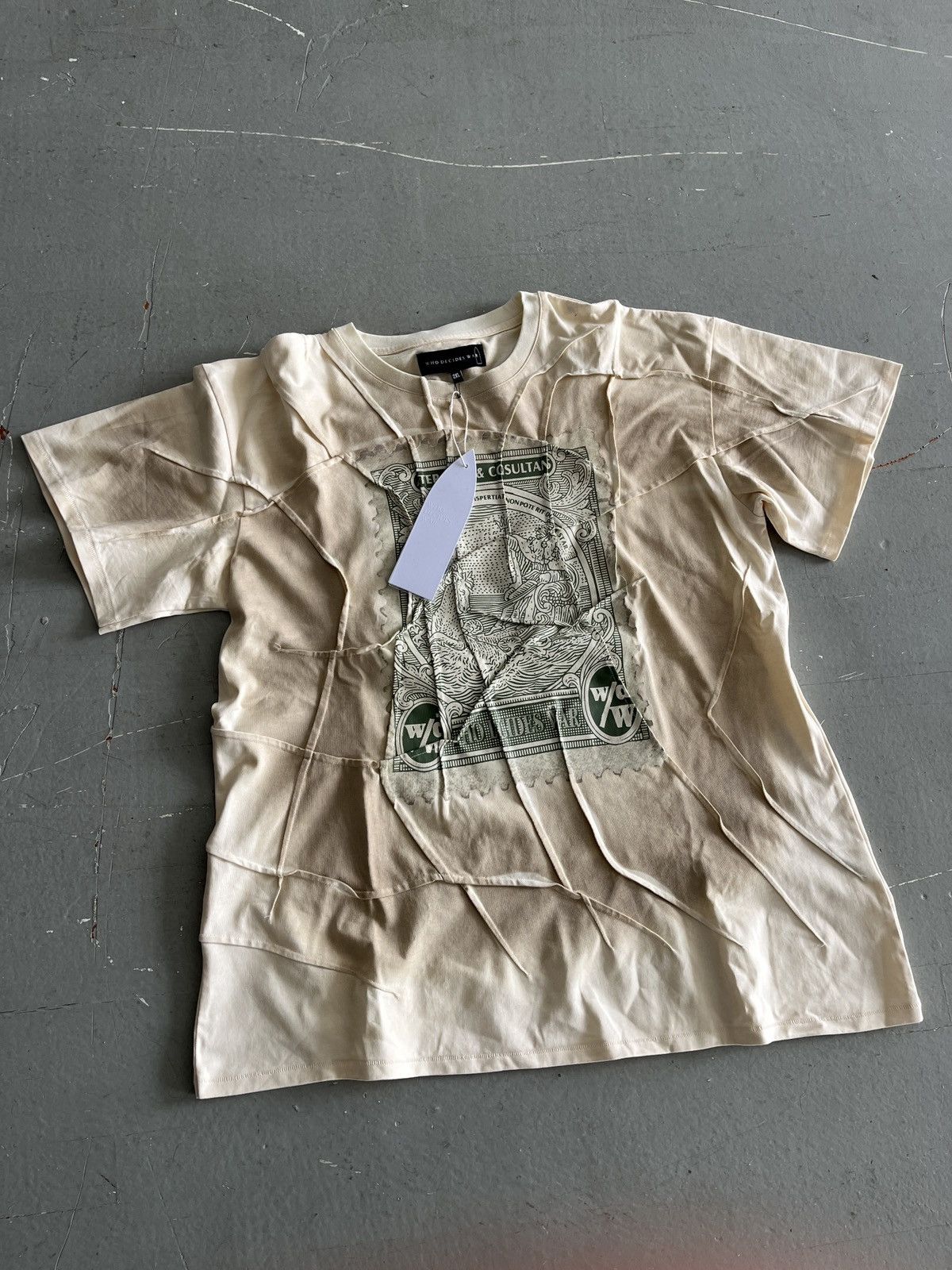 Who Decides War Who Decides War Sun Faded T Shirt (unisex) Size US XXL / EU 58 / 5 - 3 Thumbnail