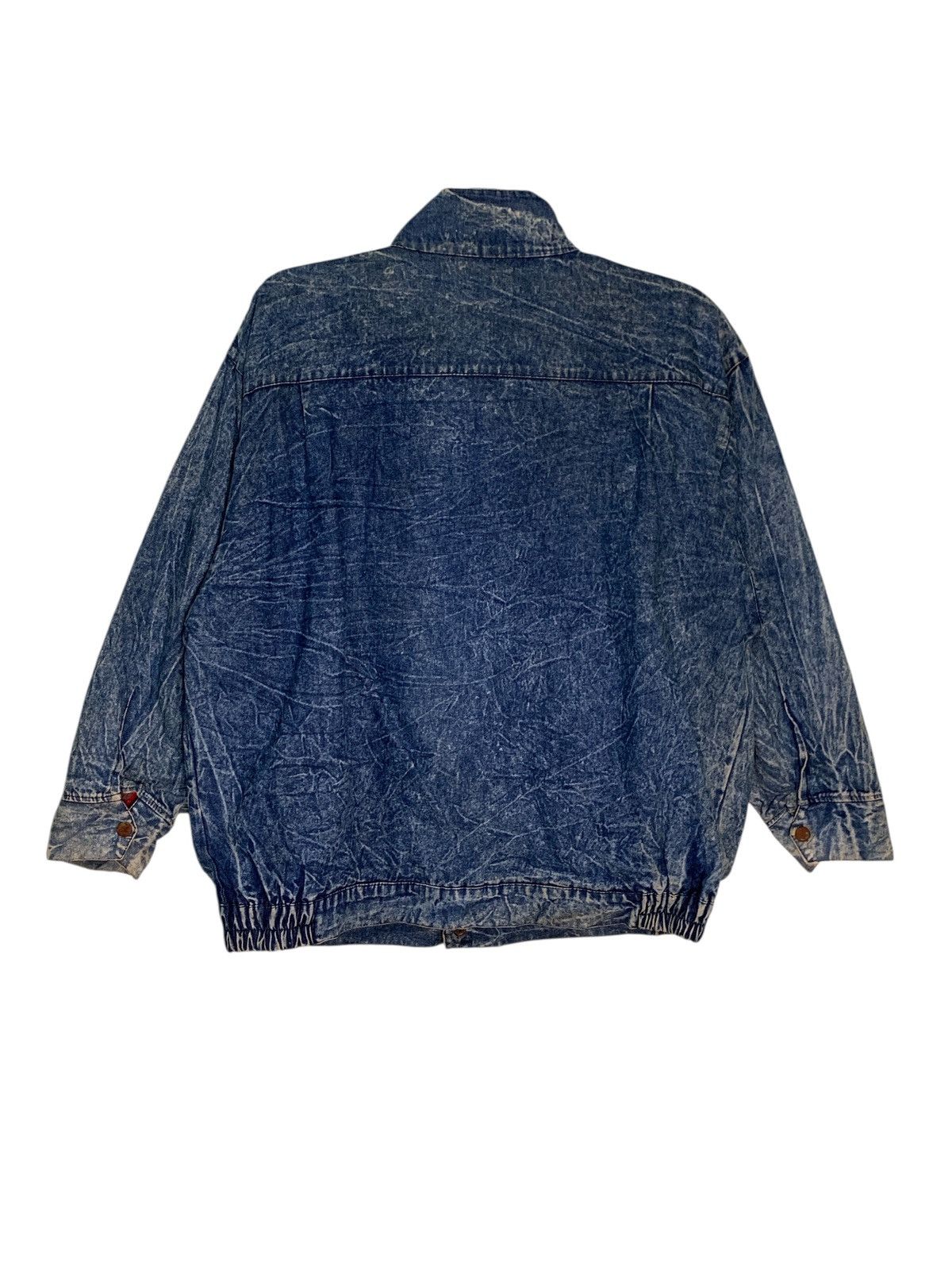 Other Rare Design Vintage Unbrand Denim Jackets Size US L / EU 52-54 / 3 - 2 Thumbnail