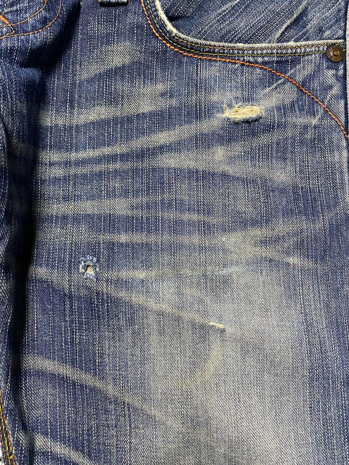 Edwin Japanese Brand Edwin XVS Double Waist Rare Style Jeans Size US 32 / EU 48 - 11 Thumbnail