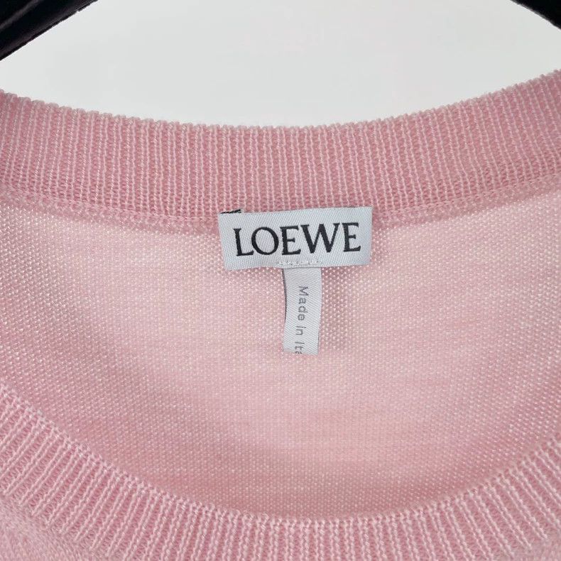 Loewe LOEWE Pink knit top Size S / US 4 / IT 40 - 6 Thumbnail