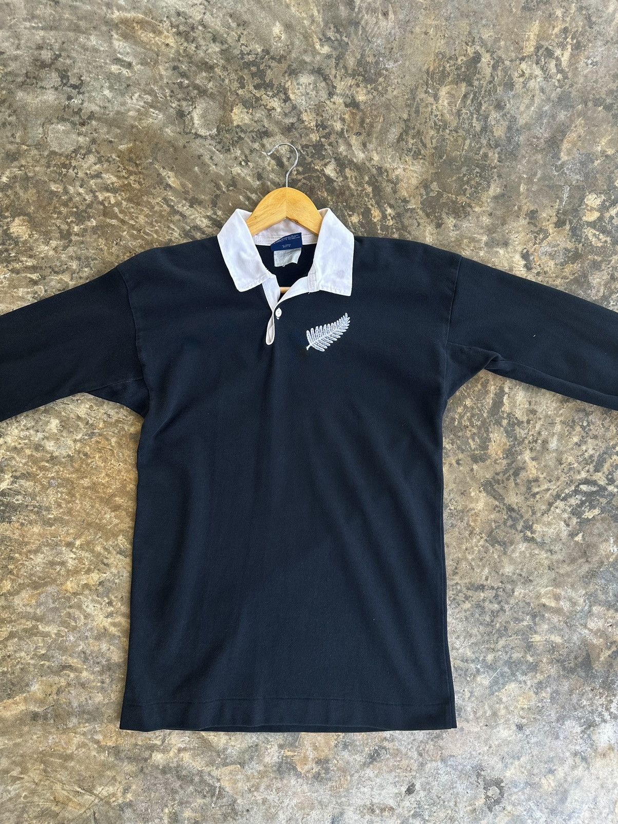 Canterbury of New Zealand Vintage 80’s Canterbury New Zealand All Blacks Polo Rugby Size US M / EU 48-50 / 2 - 2 Thumbnail