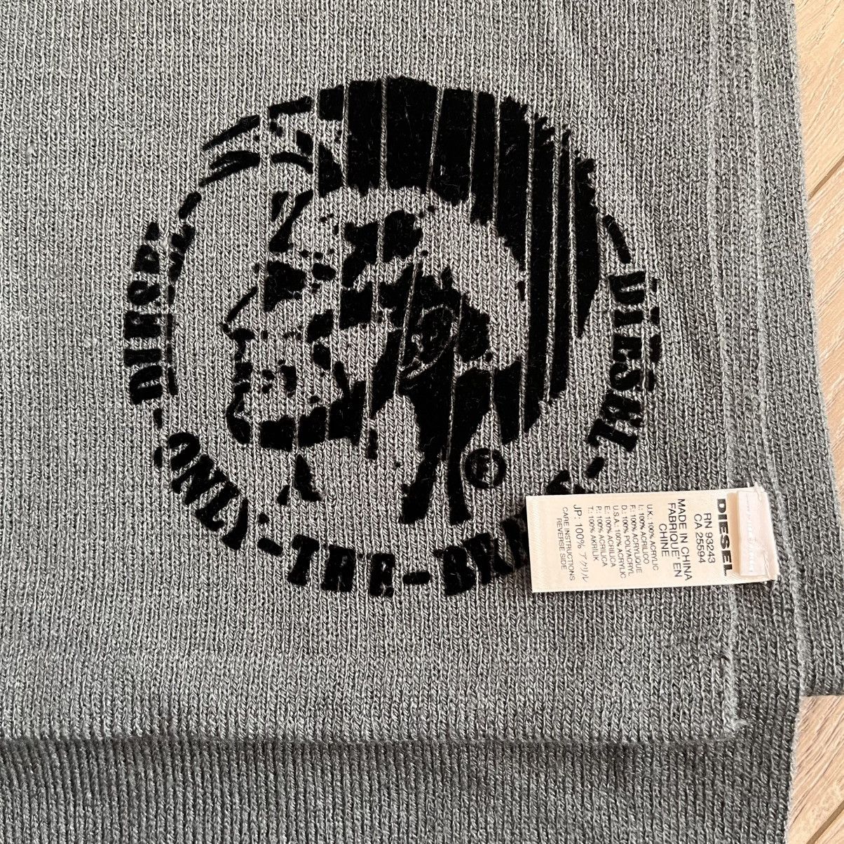 Diesel Diesel Only The Brave Scarf Size ONE SIZE - 3 Thumbnail
