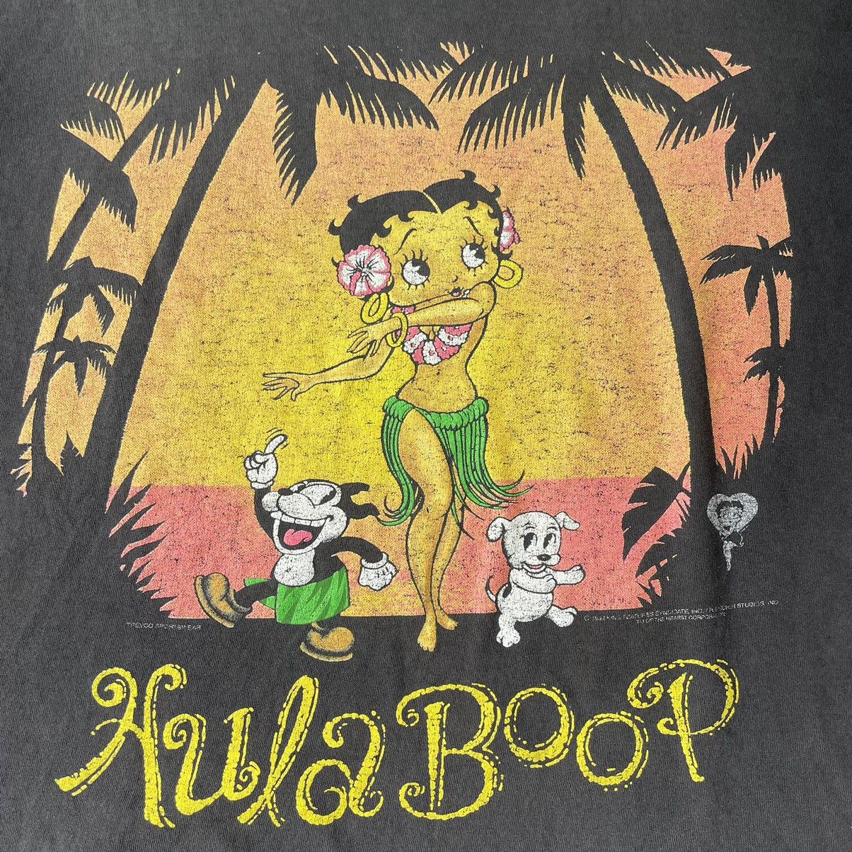 Vintage Vintage 1994 Hula Betty Boop Hawaii Tee Shirt Size US XL / EU 56 / 4 - 5 Thumbnail