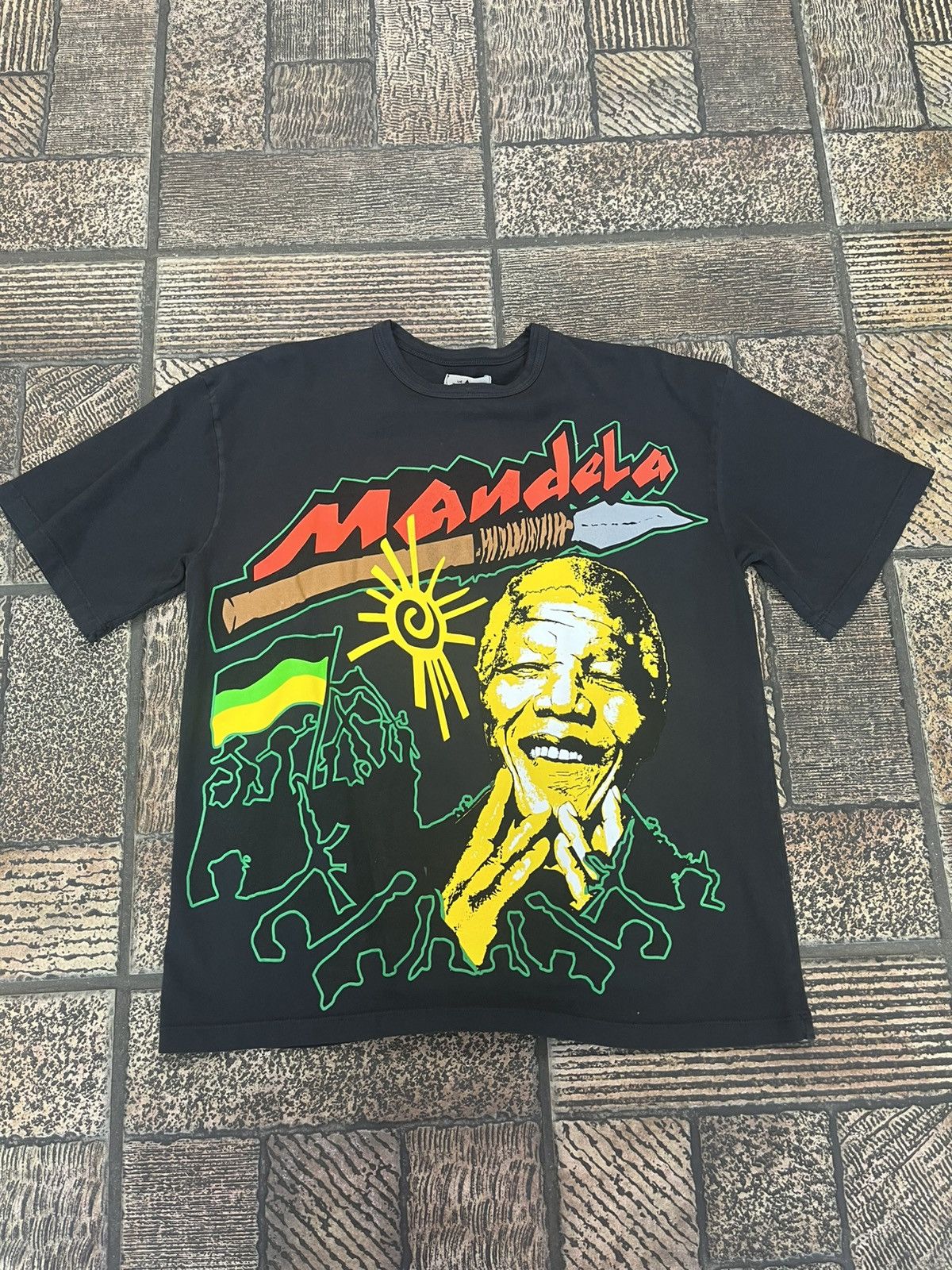 Barriers New Barriers Nelson Mandela Tee "Black" Sz. XXL Size US XXL / EU 58 / 5 - 1 Thumbnail