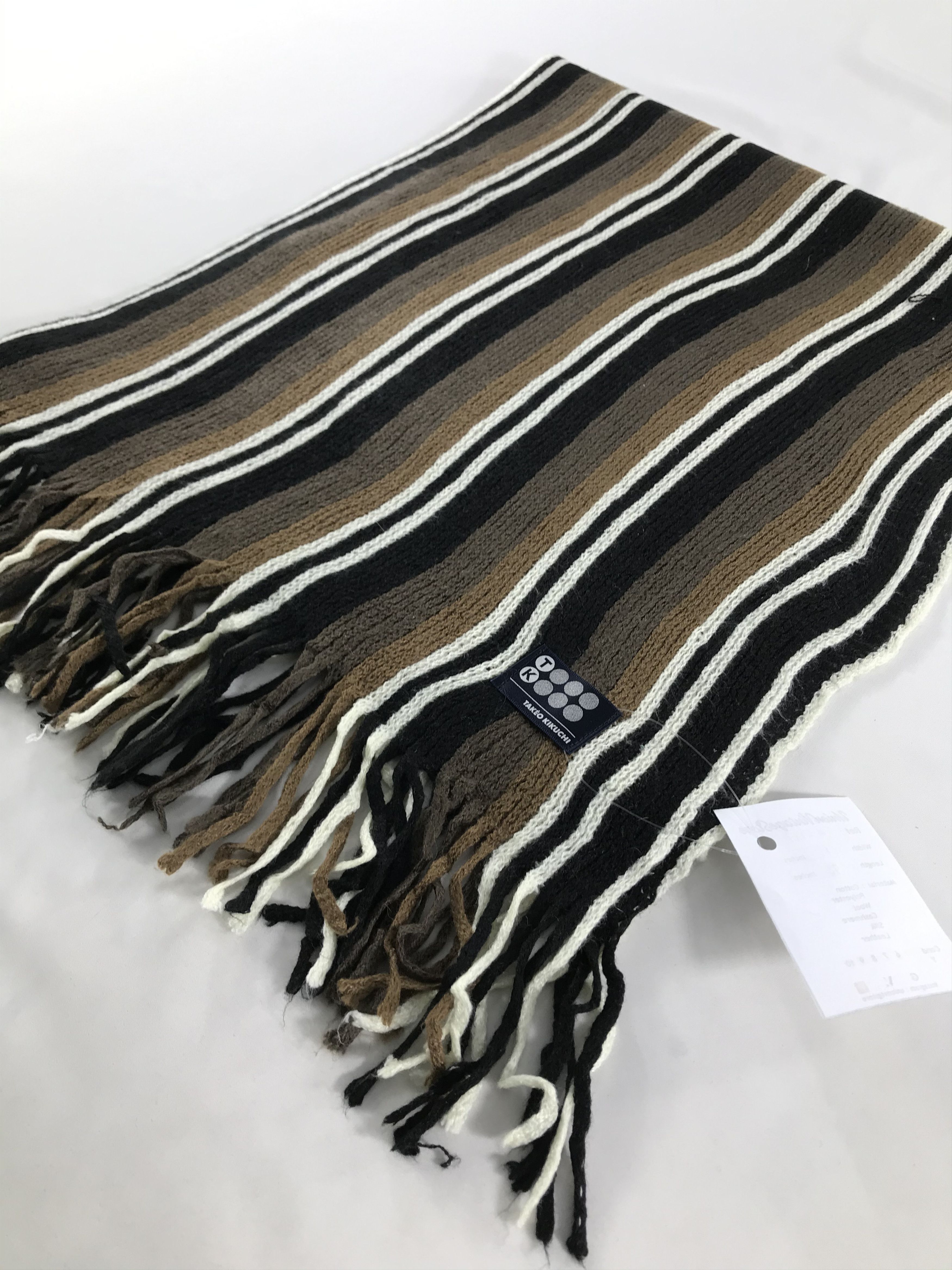 Takeo Kikuchi × Vintage Takeo Kikuchi Scarf / Muffler / Neckwear - WW2937 Size ONE SIZE - 3 Thumbnail