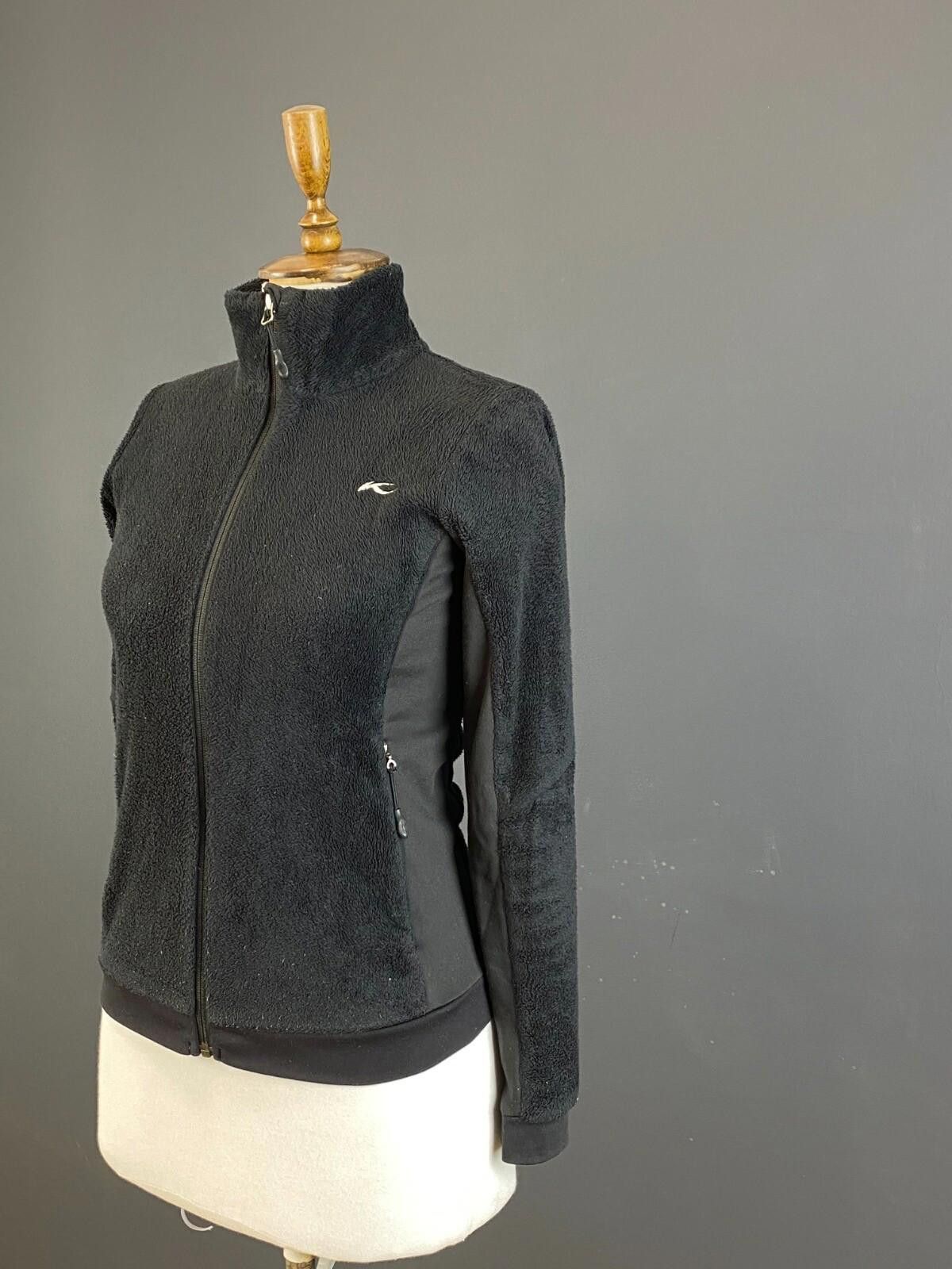 KJUS Kjus Black Outdoor Soft Pile Fleece Jacket Size 36 / S Size S / US 4 / IT 40 - 6 Thumbnail