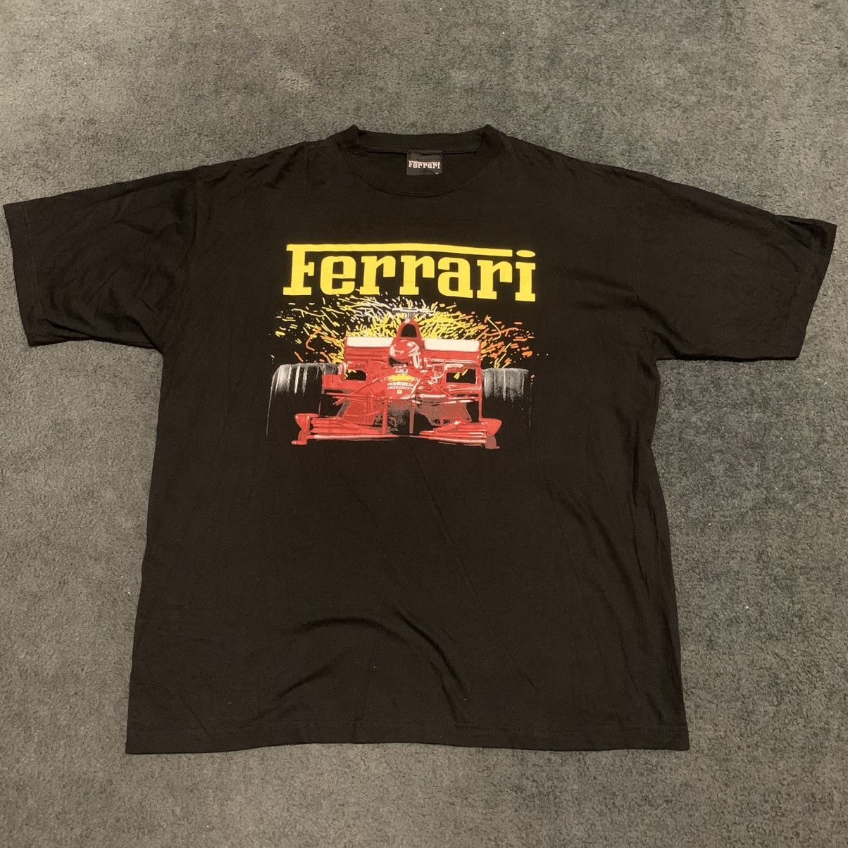 Ferrari VINTAGE 1999 FERRARI FORMULA 1 PROMO SHIRT Size US XL / EU 56 / 4 - 1 Thumbnail