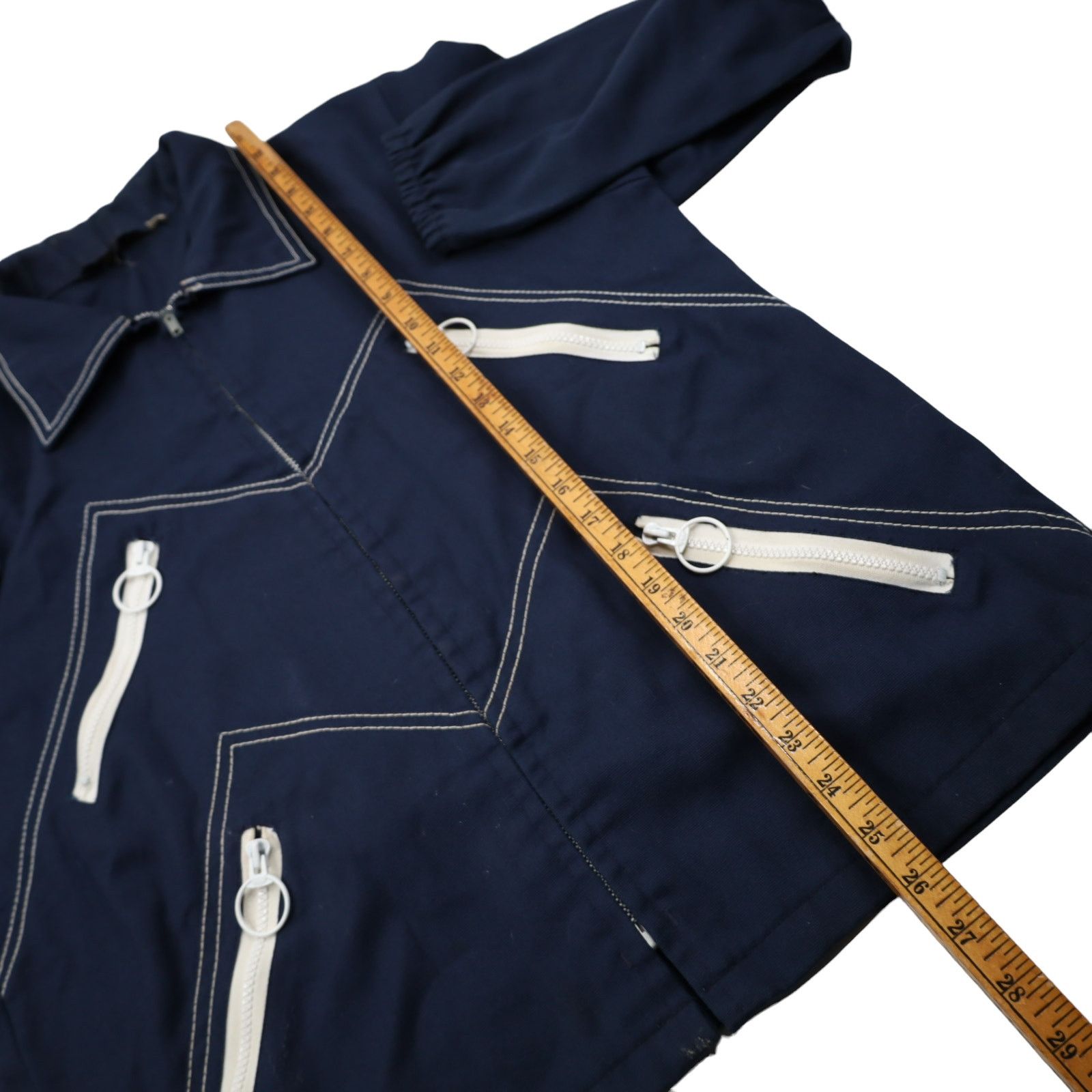 Vintage Vintage Sir Jac Multi Zipper Shirt Jacket Size US L / EU 52-54 / 3 - 10 Thumbnail