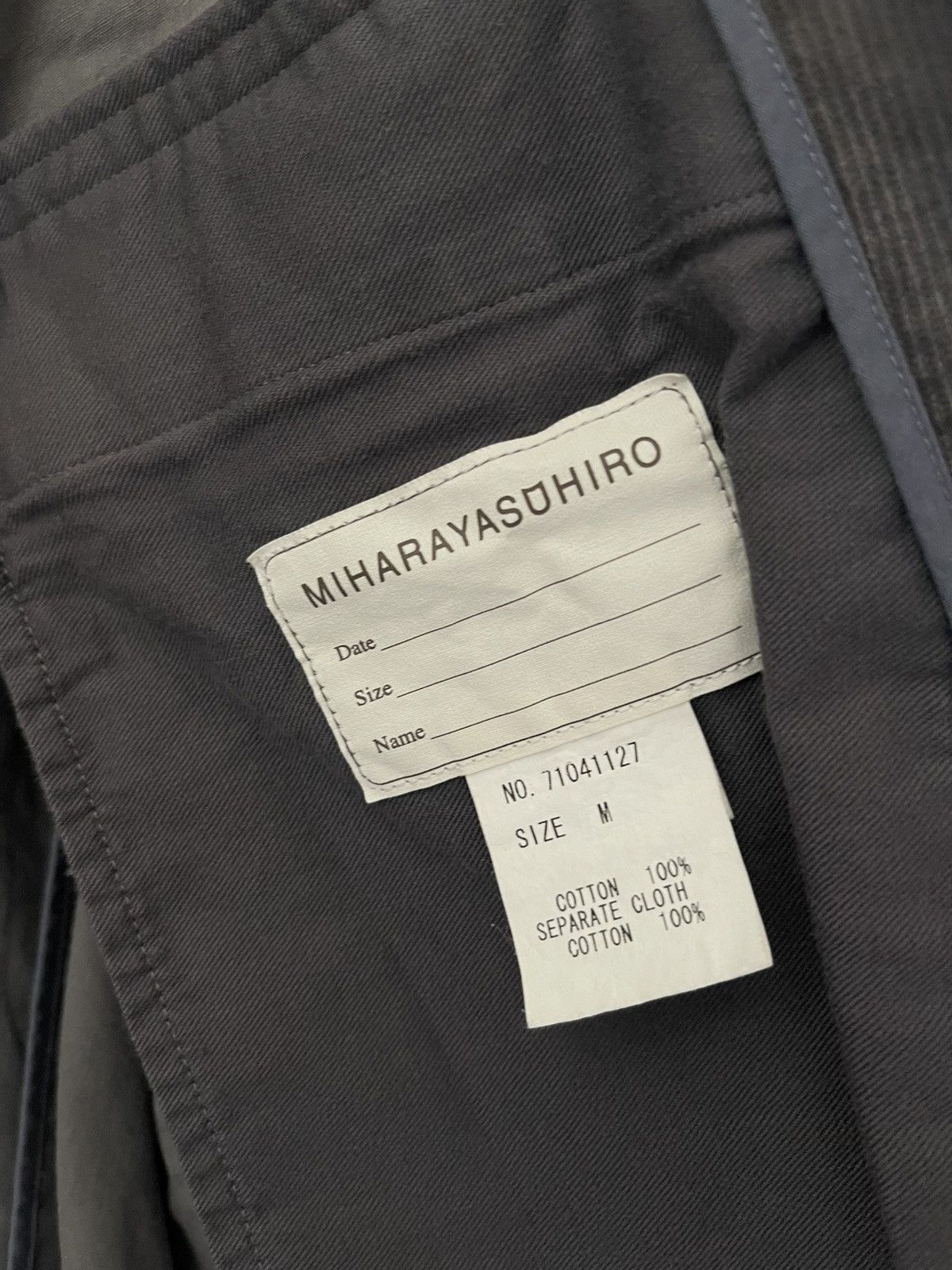 Maison MIHARA YASUHIRO Miharayasuhiro 00s Inside-Out Blazer With Corduroy Panels Size US M / EU 48-50 / 2 - 3 Thumbnail