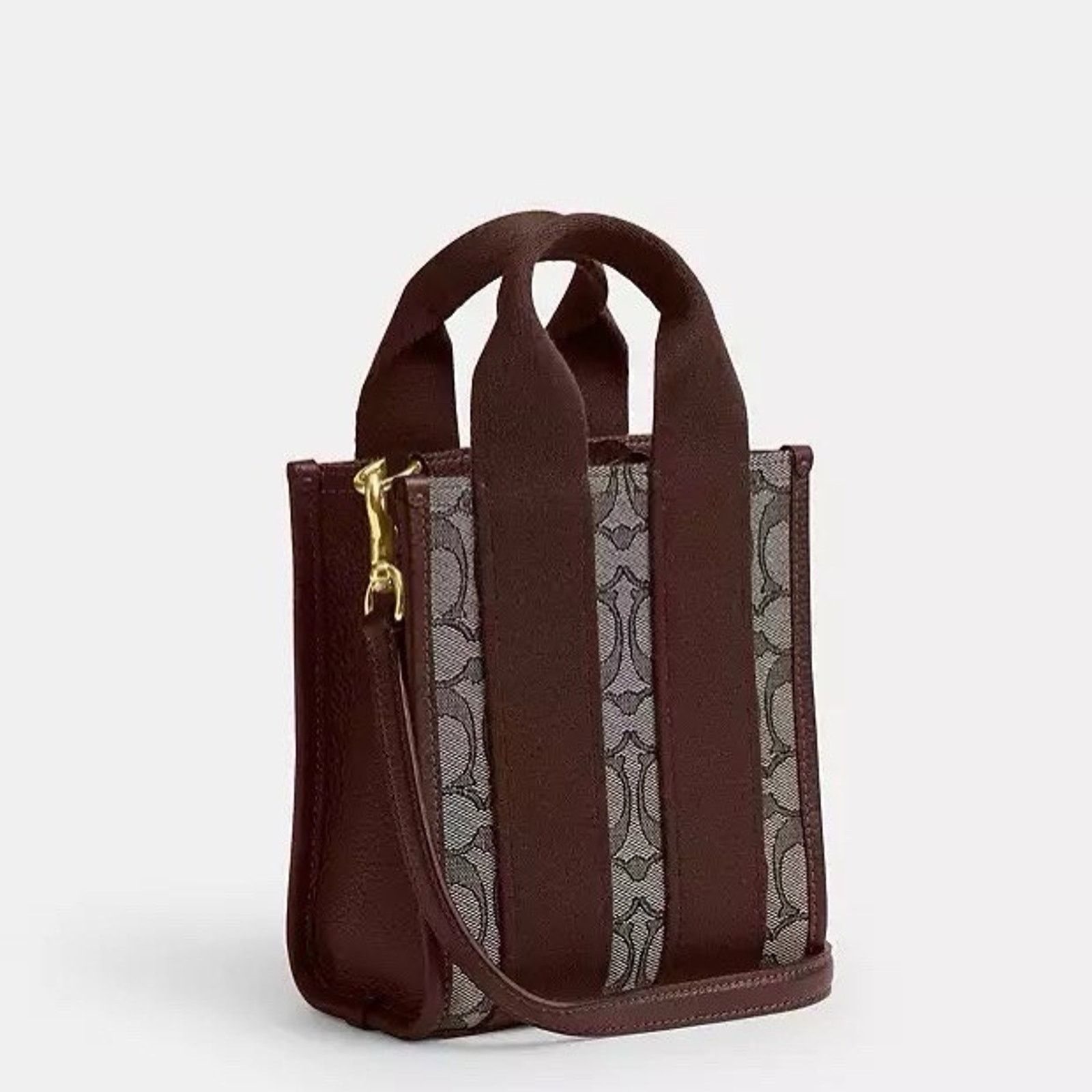 Coach NWT Coach Smith Mini Tote Bag CCL75 Silver/Oak/Maple Size ONE SIZE - 11 Thumbnail