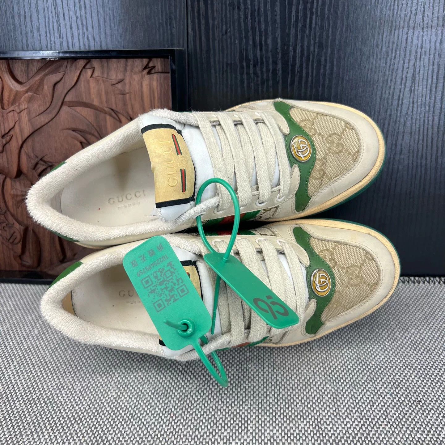 Gucci Gucci Rhyton Green Women's 36 New Worn 2x Size US 5 / IT 35 - 8 Thumbnail