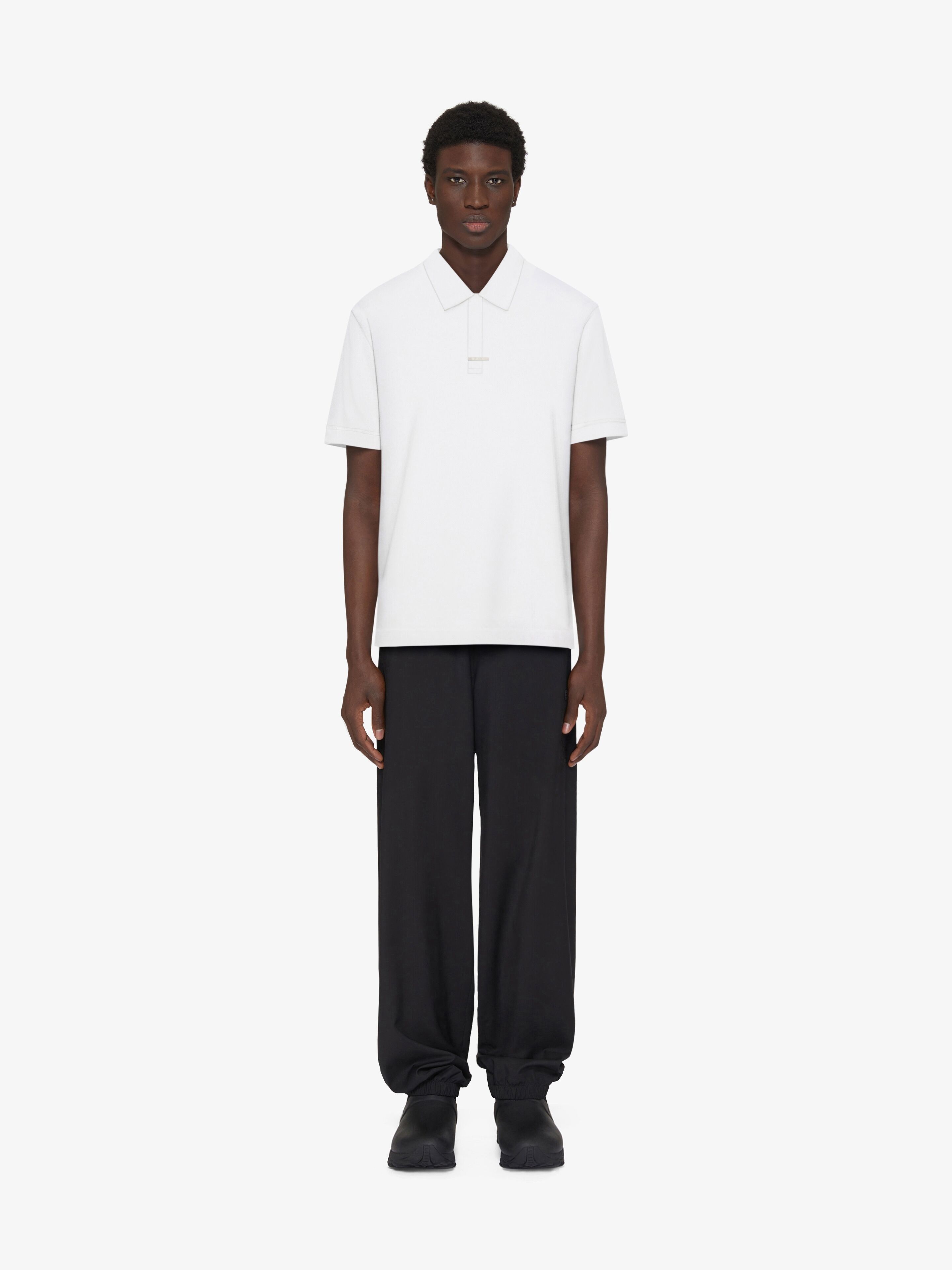Givenchy oc11z0725 Polo Shirt in White Size US L / EU 52-54 / 3 - 3 Thumbnail