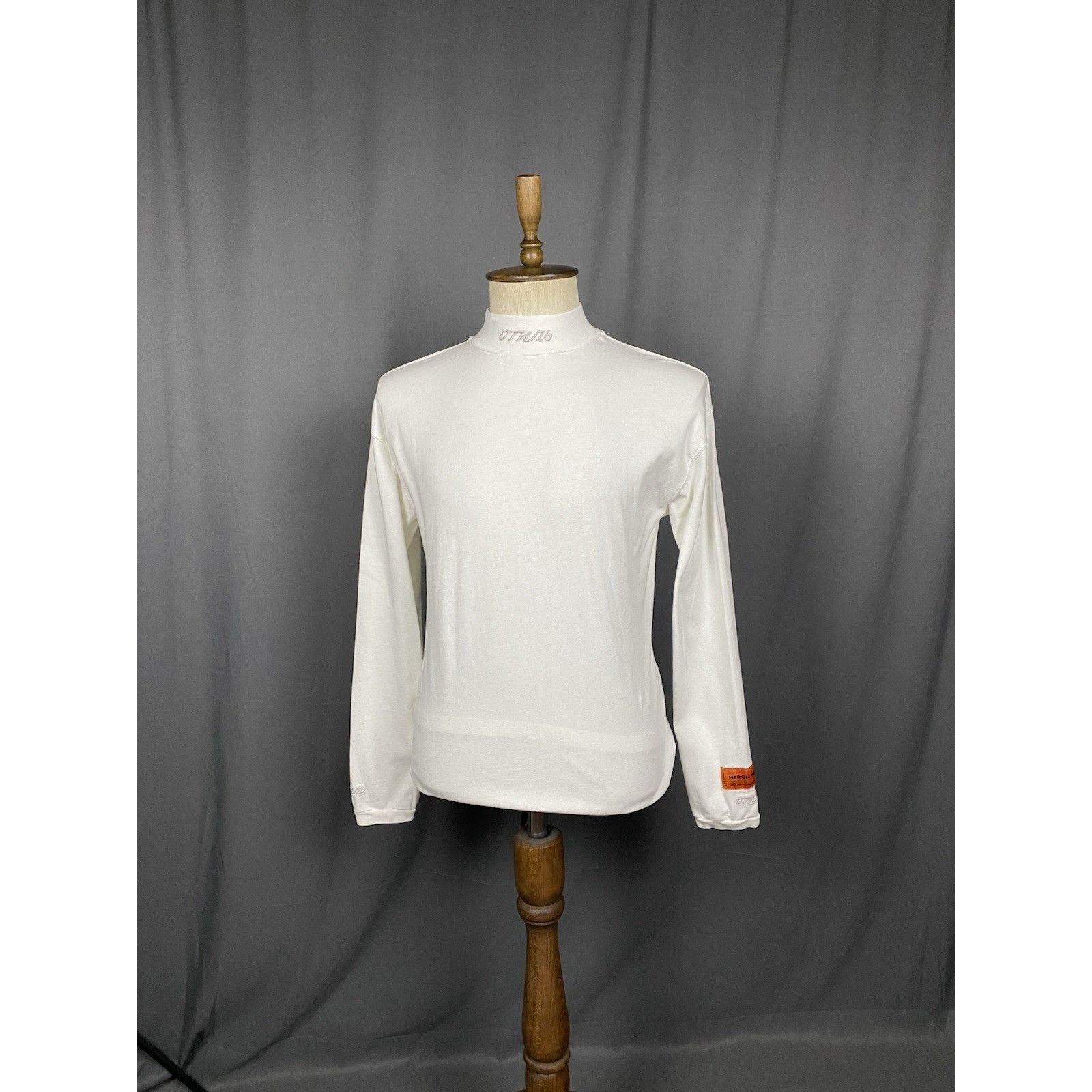 Heron Preston Heron Preston Men's White Oversize Sweater Size S Size US S / EU 44-46 / 1 - 2 Thumbnail