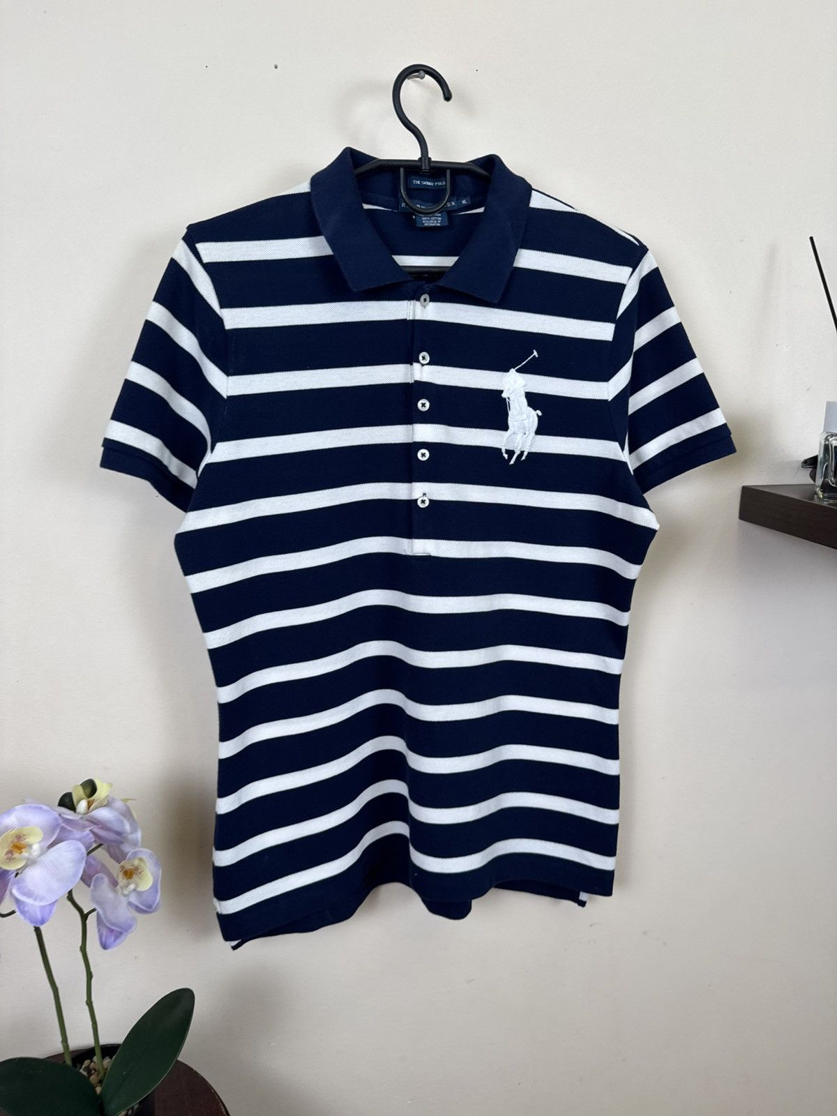 Polo Ralph Lauren Vintage Polo Ralph Lauren T shirt Striped Big Pony XL Women Size XL / US 12-14 / IT 48-50 - 8 Thumbnail