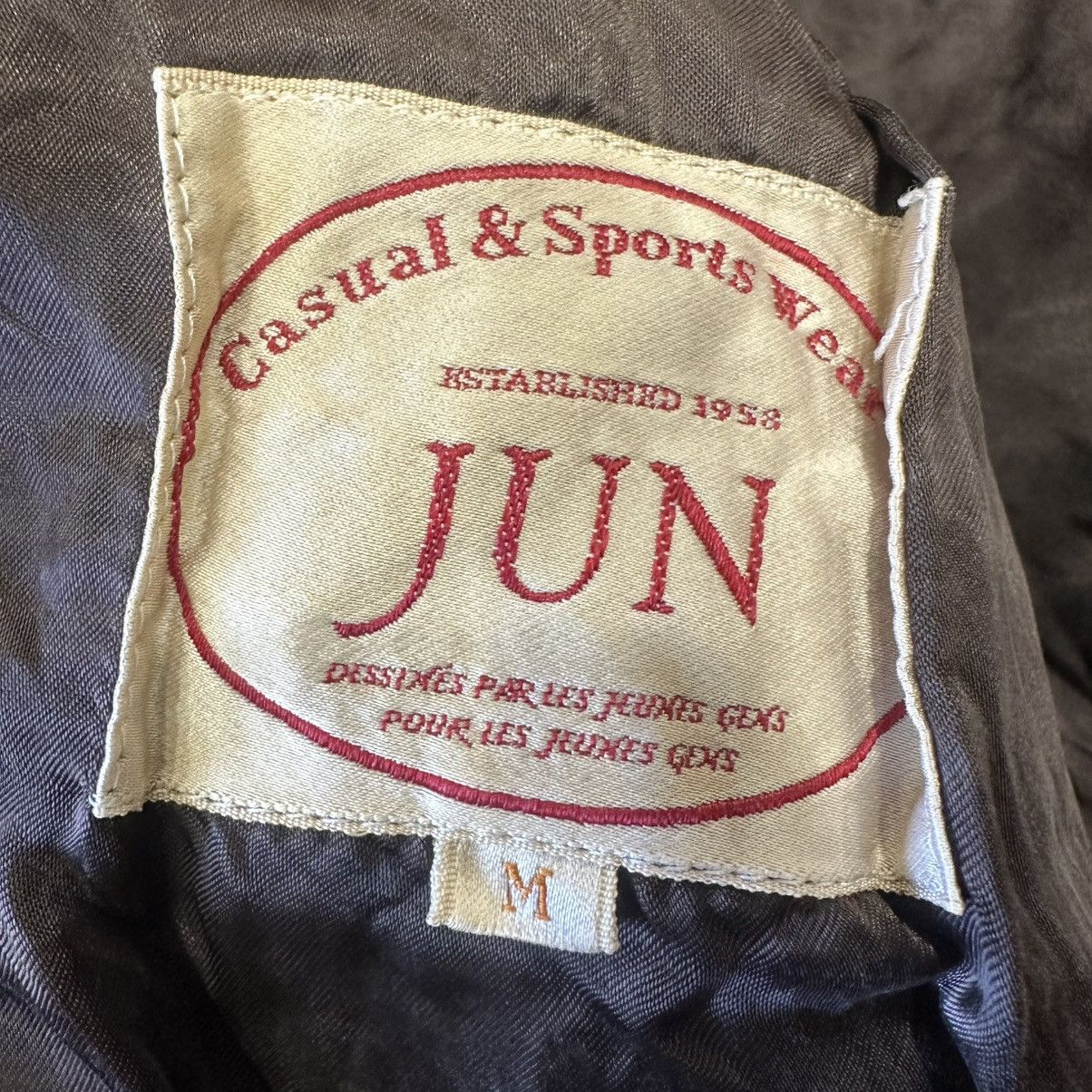 Japanese Brand × Vintage Vintage Japanese Brand JUN Velvet Bomber Jacket Size US M / EU 48-50 / 2 - 5 Thumbnail