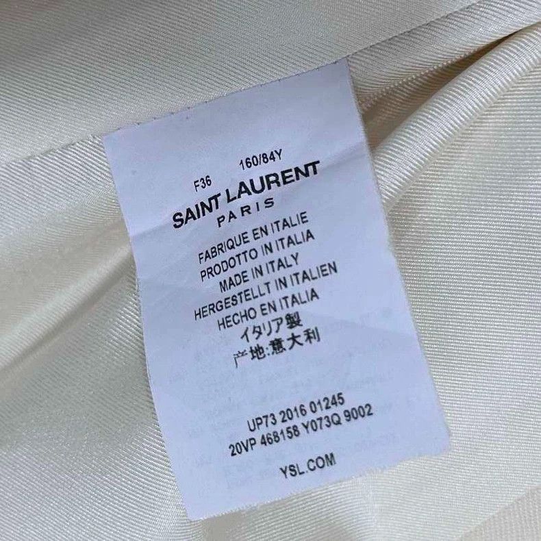 Saint Laurent Paris Saint Laurent Paris Classic white blazer 2505-Nextarrow Size XS / US 0-2 / IT 36-38 - 5 Thumbnail