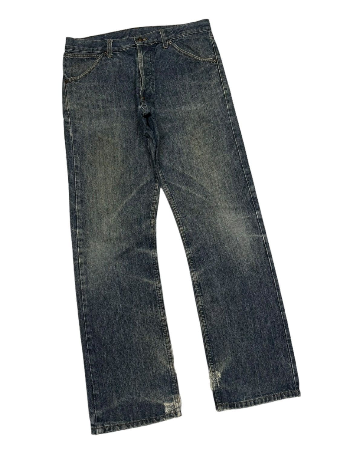 If Six Was Nine 🔥SILAS JAPANESE DISTRESS JEANS Size US 32 / EU 48 - 3 Thumbnail
