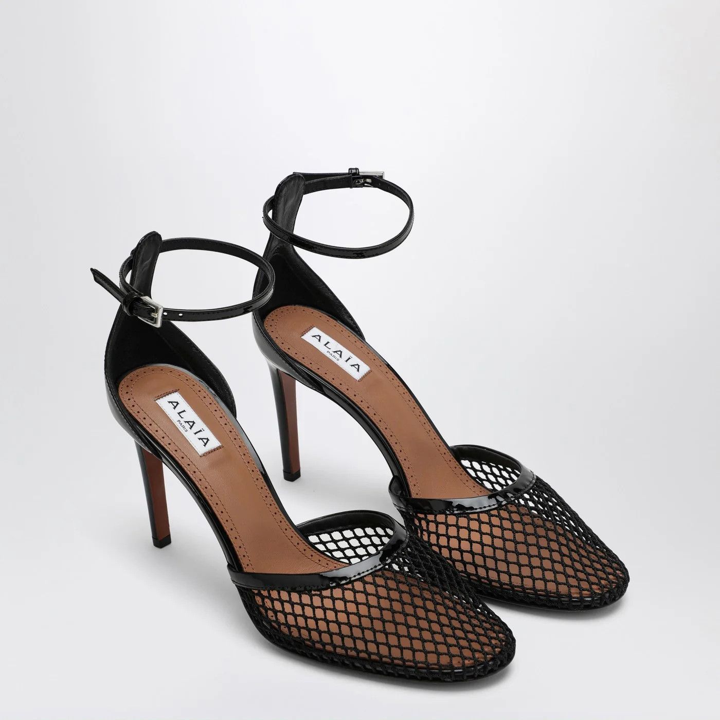 Alaia o1d2blof0426 Mesh Pumps in Black Size US 11 / IT 41 - 2 Thumbnail