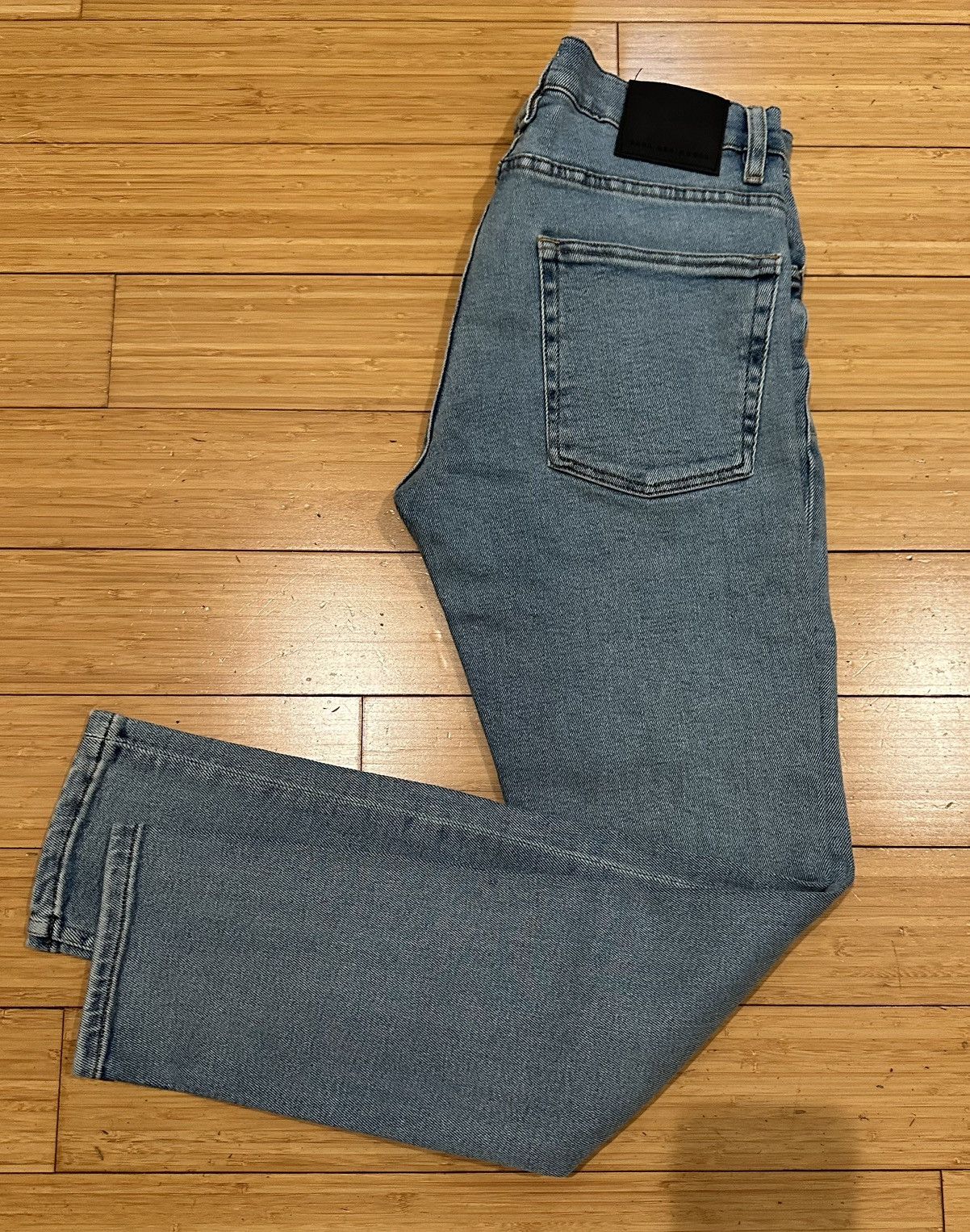 Zara Zara Slim Washed Blue Jeans Size 31 Size US 31 - 1 Thumbnail