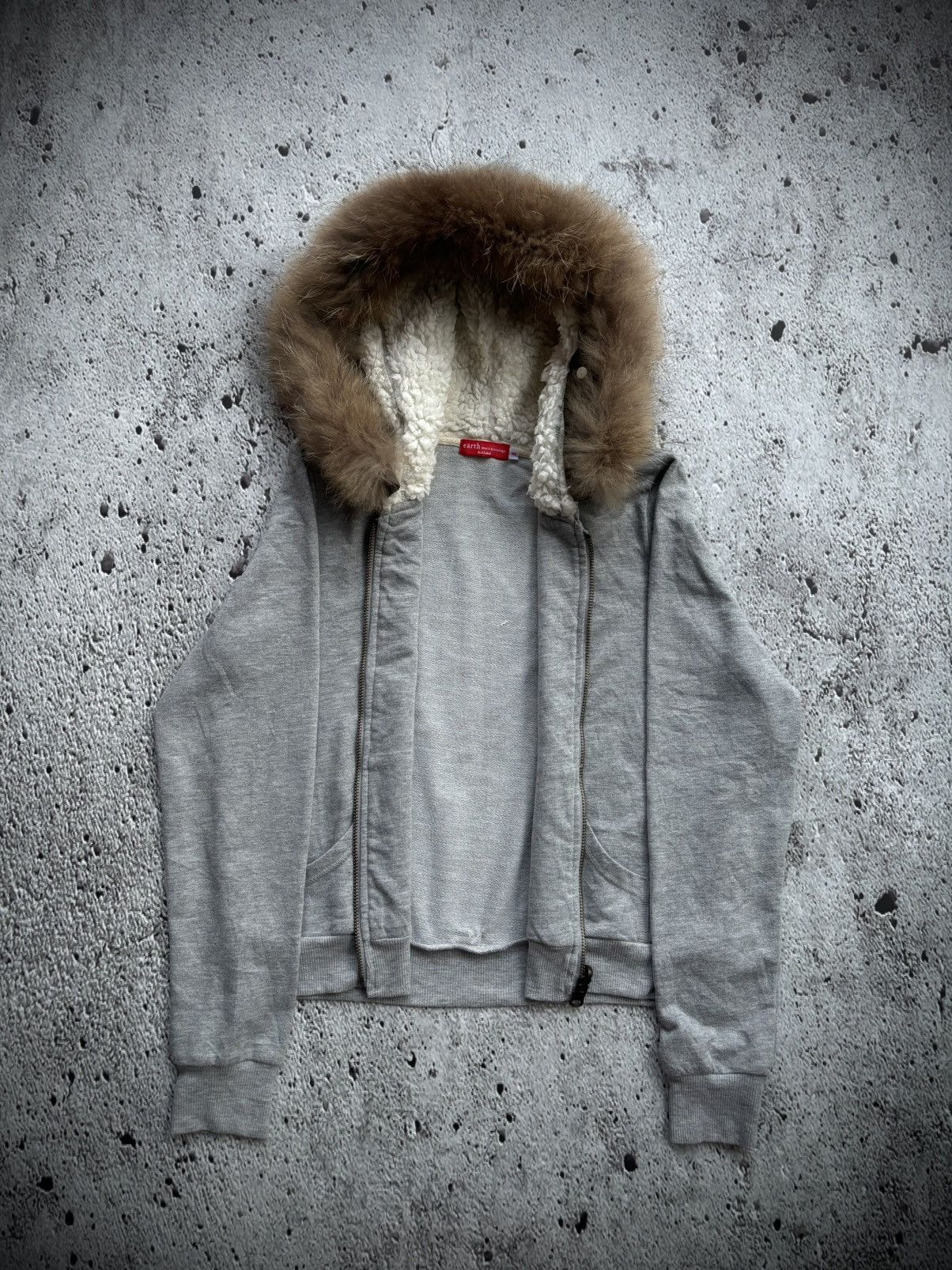 If Six Was Nine Y2k earth red label ifsix lgb style fur hoodie Size US S / EU 44-46 / 1 - 2 Thumbnail