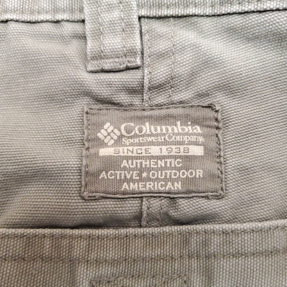 Vintage VINTAGE Columbia Pant Mens 36x33 Beige Canvas Baggy Carpenter Cargo Outdoors Pants Men Beige 5-Pocket Cargo Outdoor Mens Size US 36 / EU 52 - 7 Thumbnail