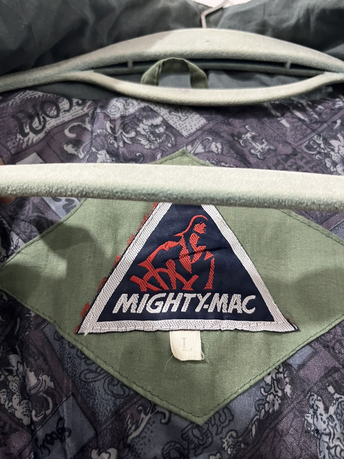 20471120 Vintage 80s Mighty-Mac M-65 Style Field Jackets Size US L / EU 52-54 / 3 - 18 Thumbnail