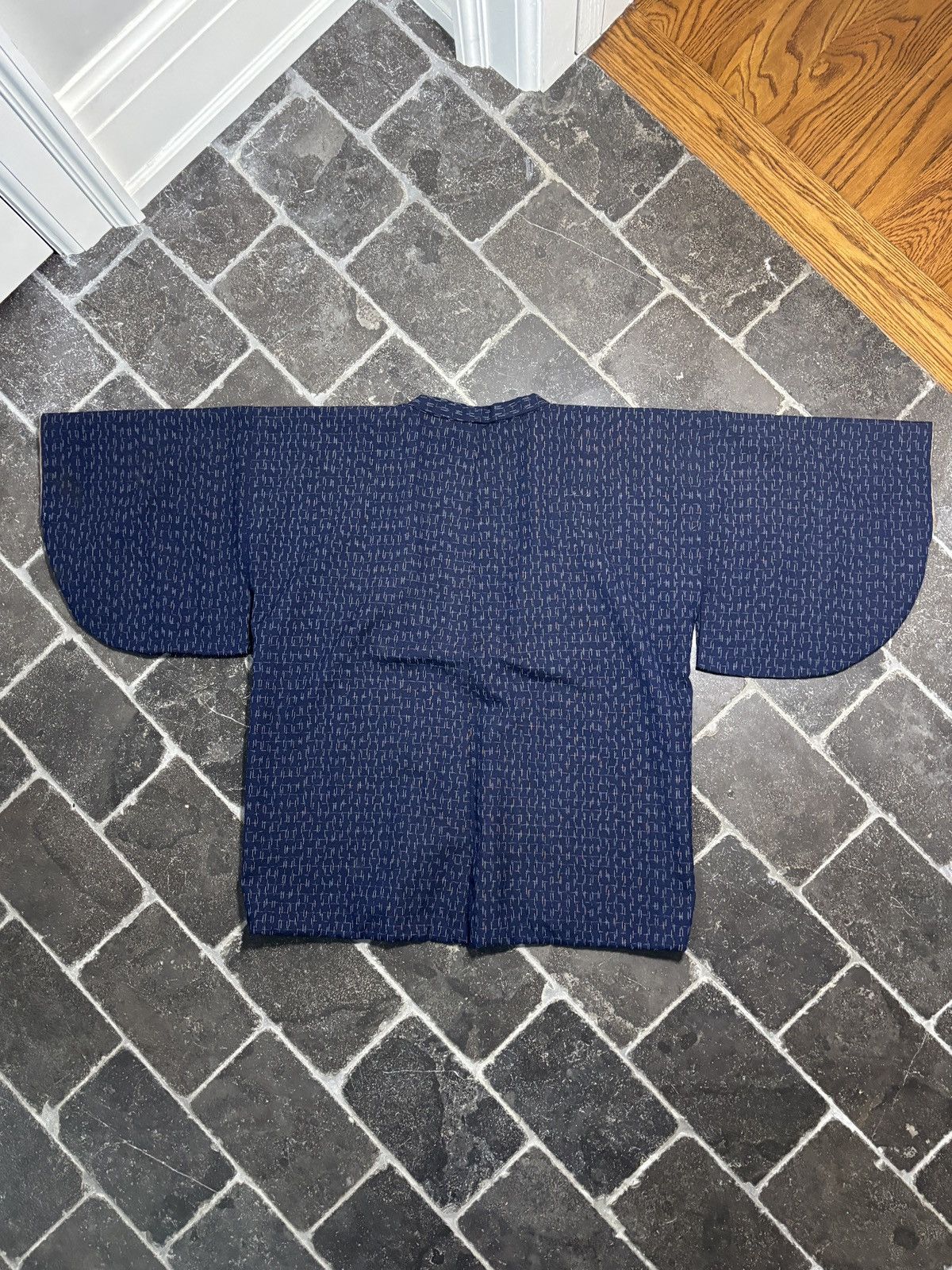 Vintage Japanese True Vintage Kimono Bath Robe Haori Jacket 50s 60s Size US S / EU 44-46 / 1 - 6 Thumbnail