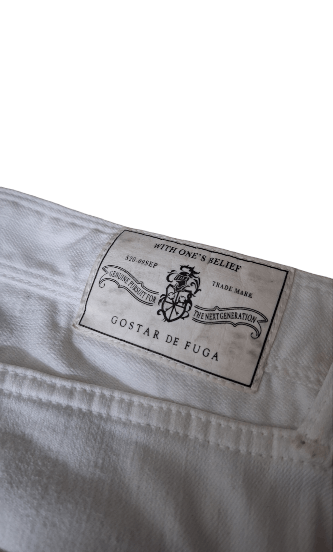 GOSTAR DE FUGA × Tornado Mart Japanese Brand Gostar De Fuga Slim Low Rise Denim Size US 32 / EU 48 - 10 Thumbnail