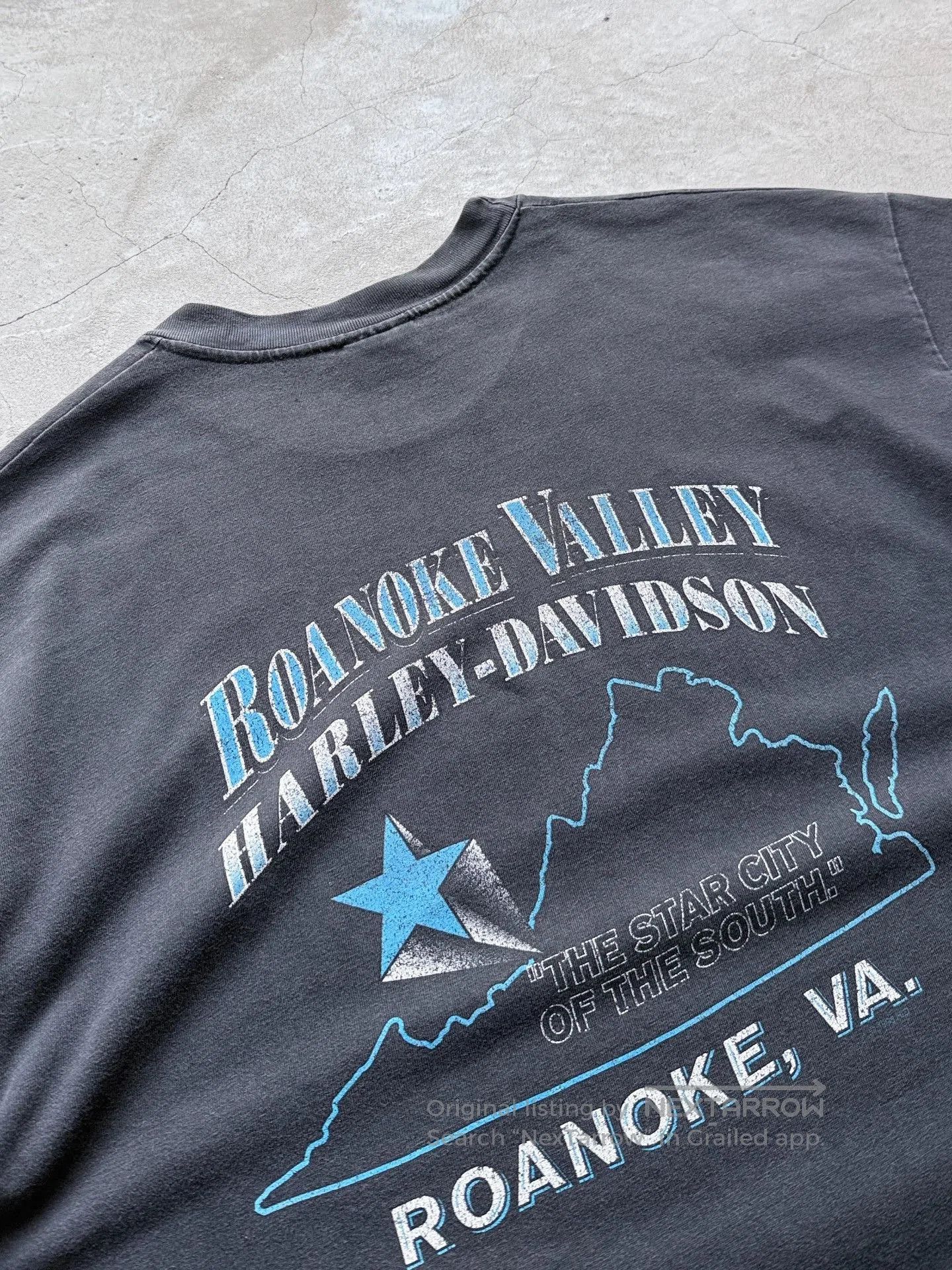 Vintage Vintage 1998 Harley Davidson Chopper Tee. Size US XL / EU 56 / 4 - 7 Thumbnail
