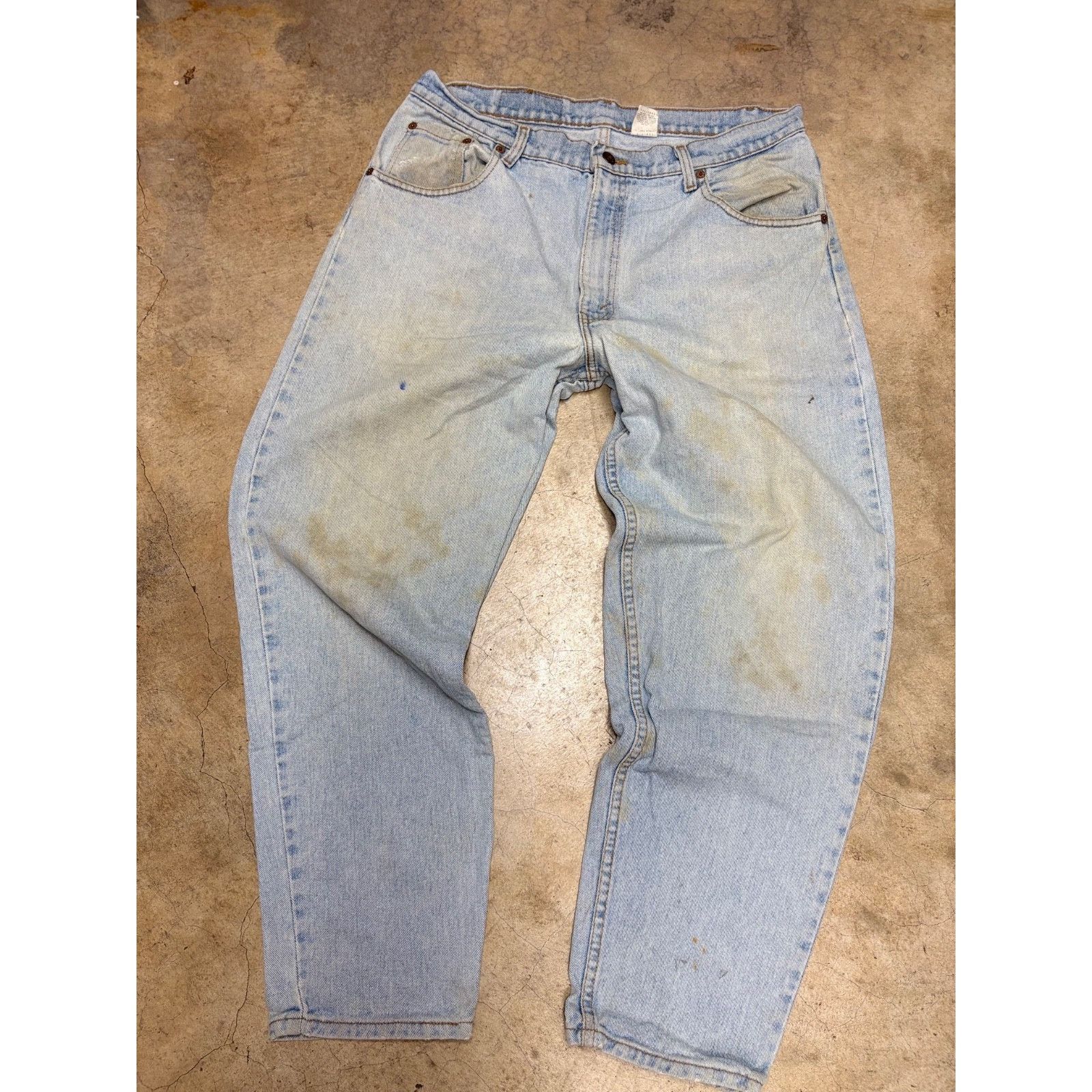Levi's VTG Levi’s 560 Loose Fit High Rise Light Jeans USA Made 36 Size US 36 / EU 52 - 2 Thumbnail