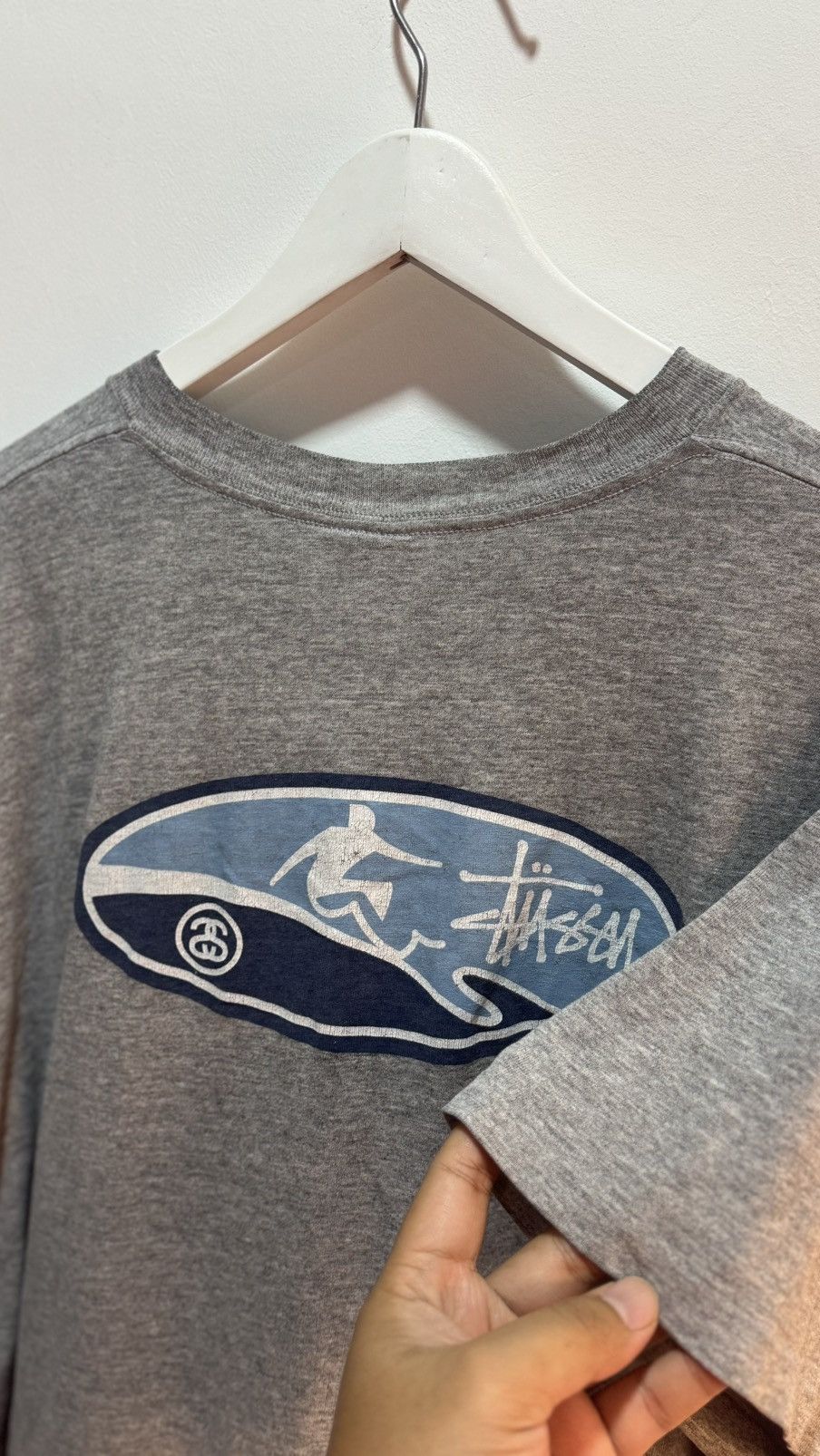Stussy Vintage Stussy Surf Logo Rare Single Stitch Size US XL / EU 56 / 4 - 4 Thumbnail