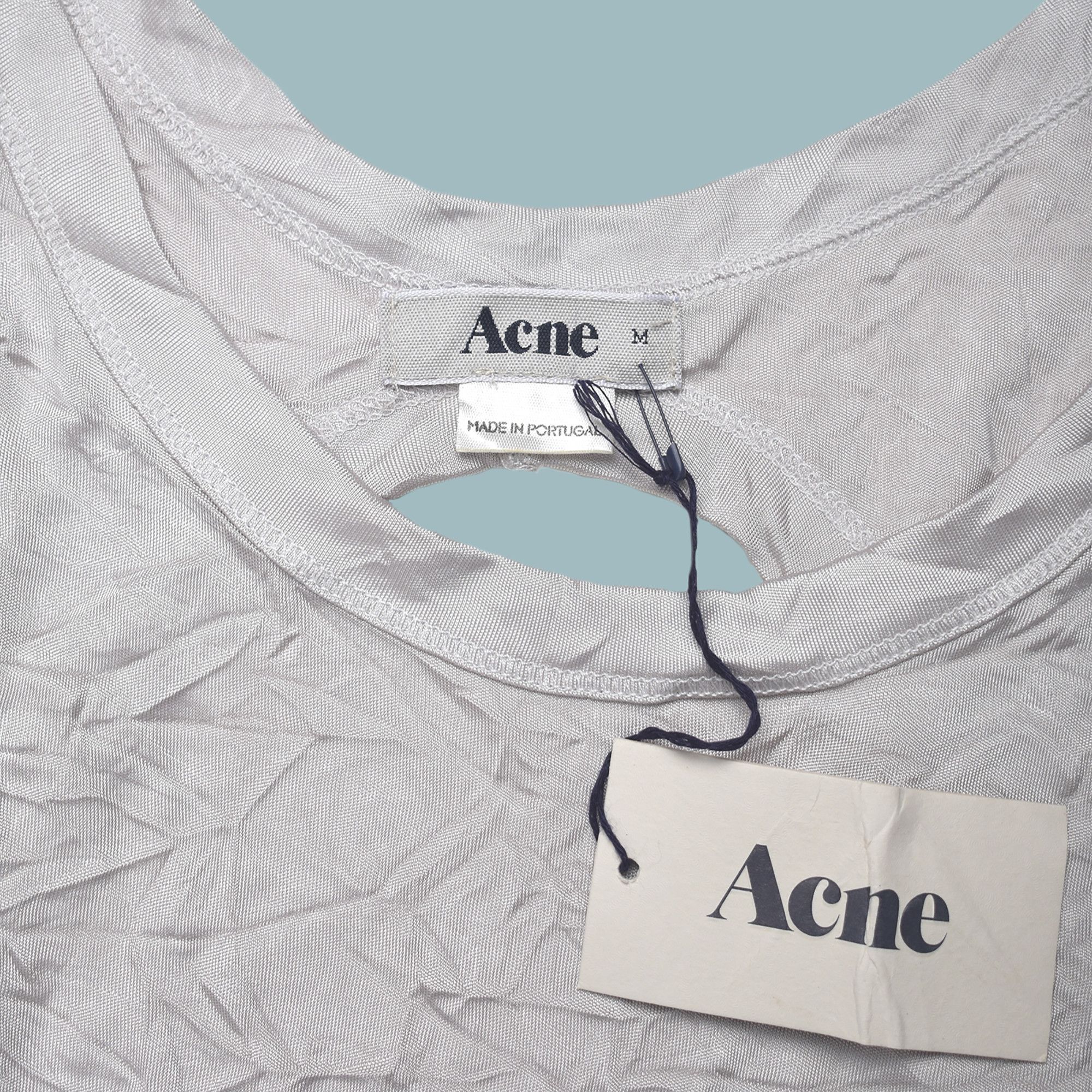 Acne Studios *BNWT* ACNE STUDIOS ABOVE HOLE JERSEY TOP BEIGE M Size M / US 6-8 / IT 42-44 - 2 Thumbnail