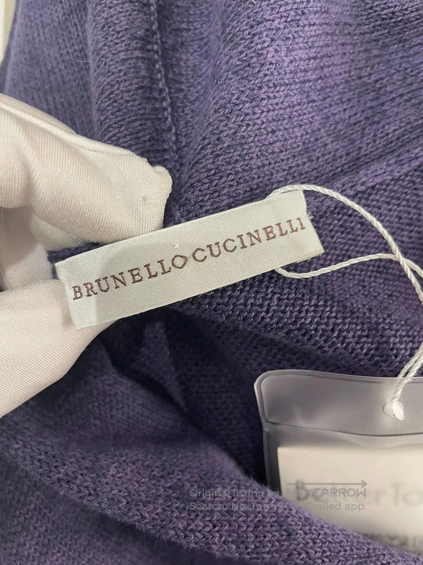 Brunello Cucinelli brunello cucinelli deep blue linen cardigan. Size US S / EU 44-46 / 1 - 6 Thumbnail