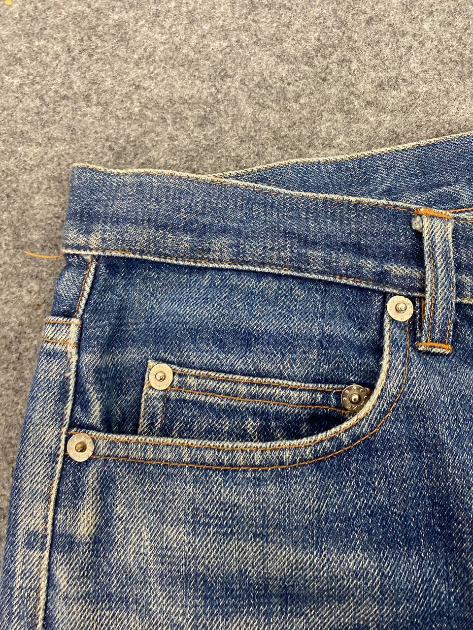 A.P.C. vintage APC japan selvedge distressed denim nice design Size US 33 - 14 Thumbnail