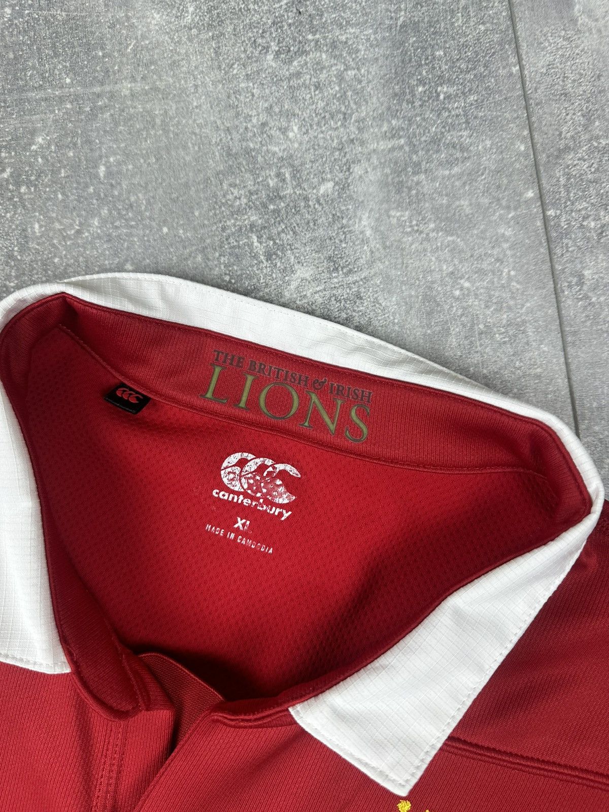 Canterbury of New Zealand Canterbury British 2017 British Irish Lions Home Jersey Size US XL / EU 56 / 4 - 3 Thumbnail