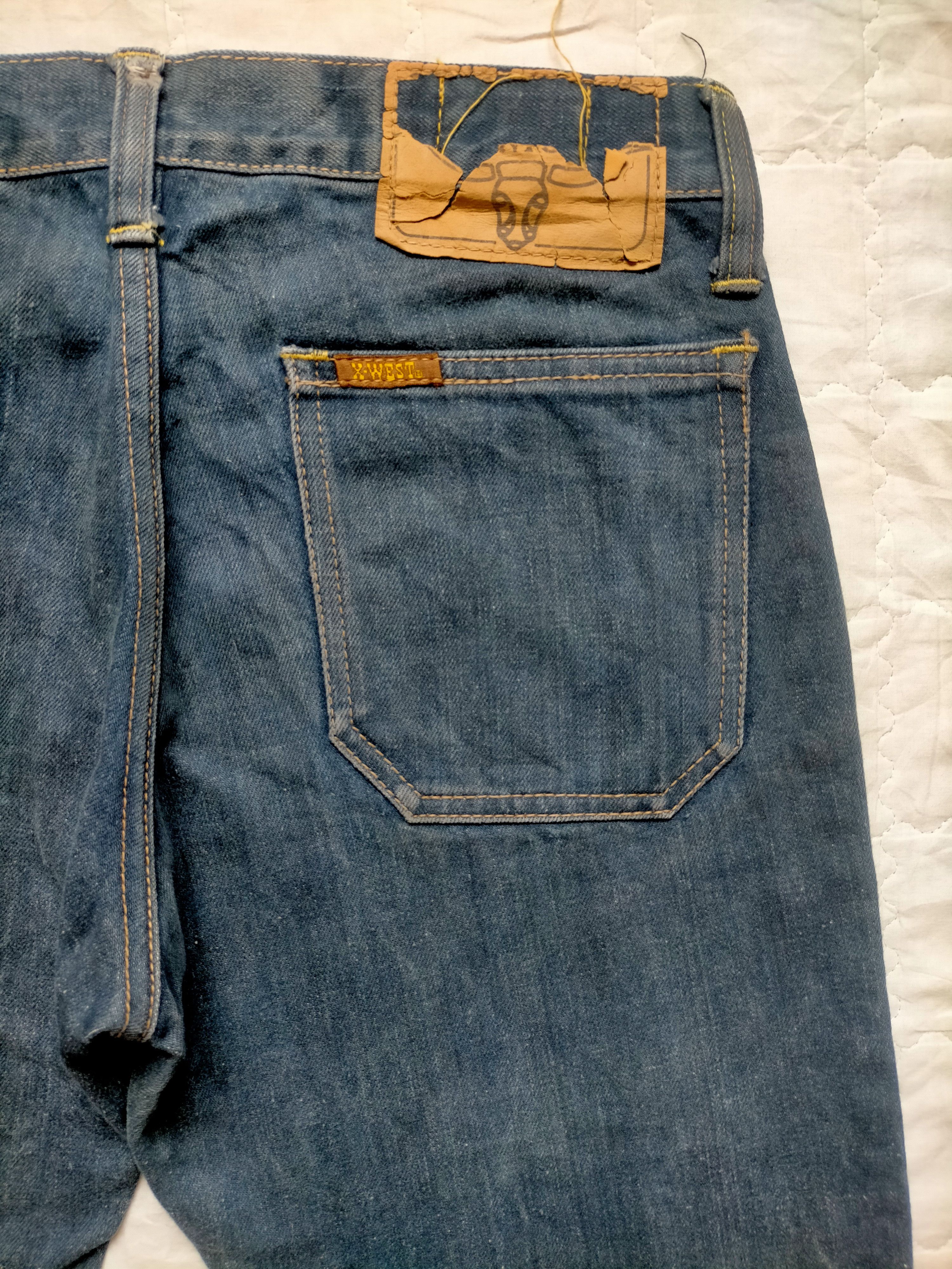 Le Grande Bleu (L.G.B.) Flare Jeans Canton X-West Bus bell bottom Denim Size US 30 / EU 46 - 15 Thumbnail