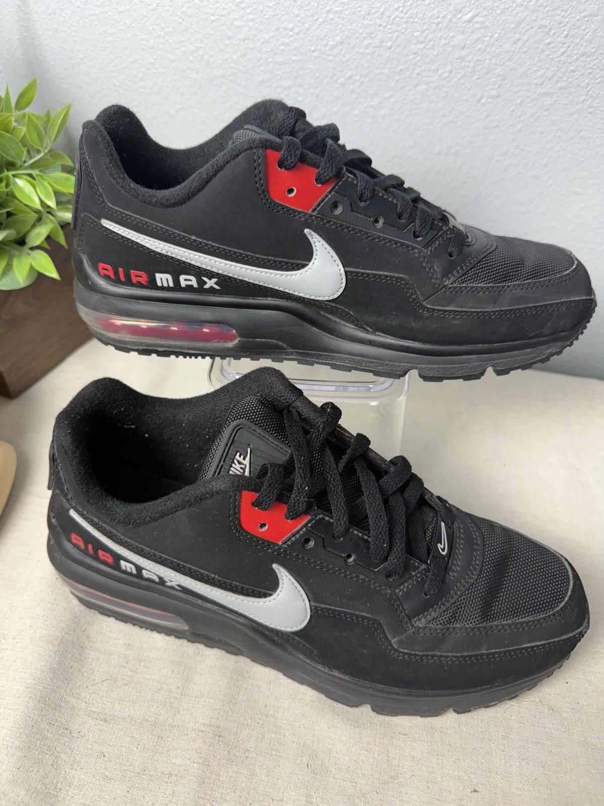 Nike Air Max LTD3 Sz Black White Athletic Running Shoes