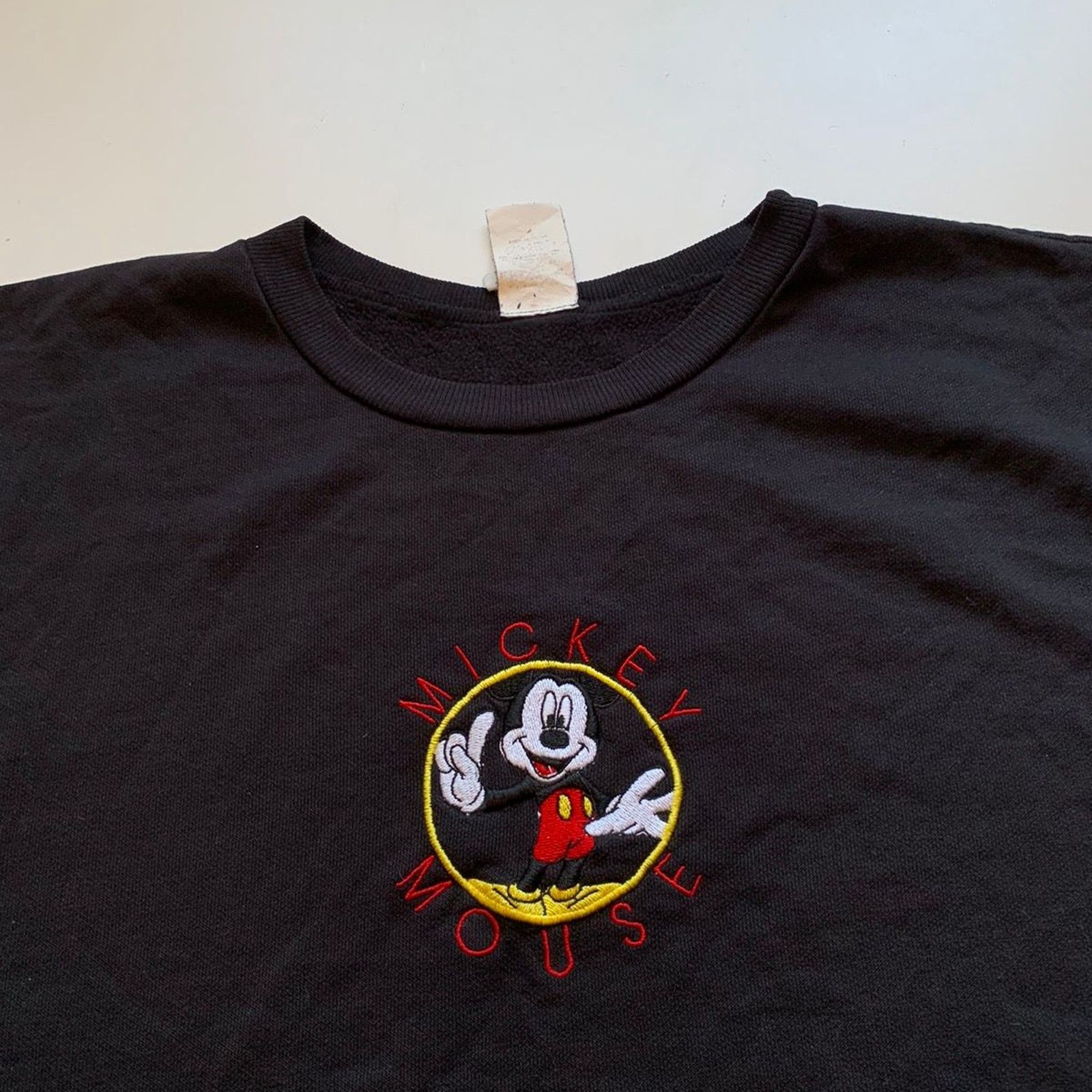 Disney Vintage 90s Mickey Mouse Disney Crewneck XL Embroidered Art Size US XL / EU 56 / 4 - 2 Thumbnail
