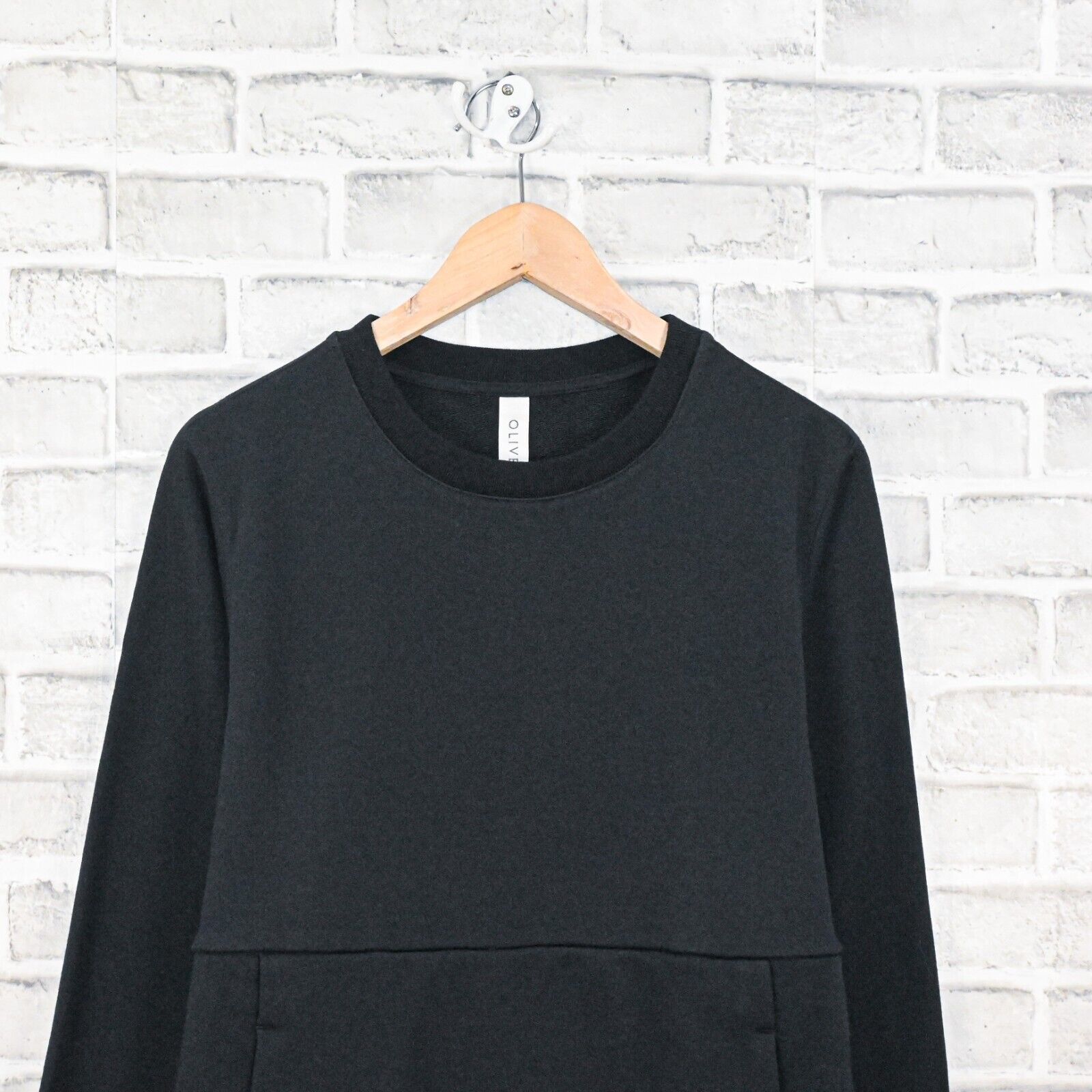 Olivers Apparel Olivers Apparel Men's French Terry Crew Sweatshirt in Black Size US M / EU 48-50 / 2 - 3 Thumbnail