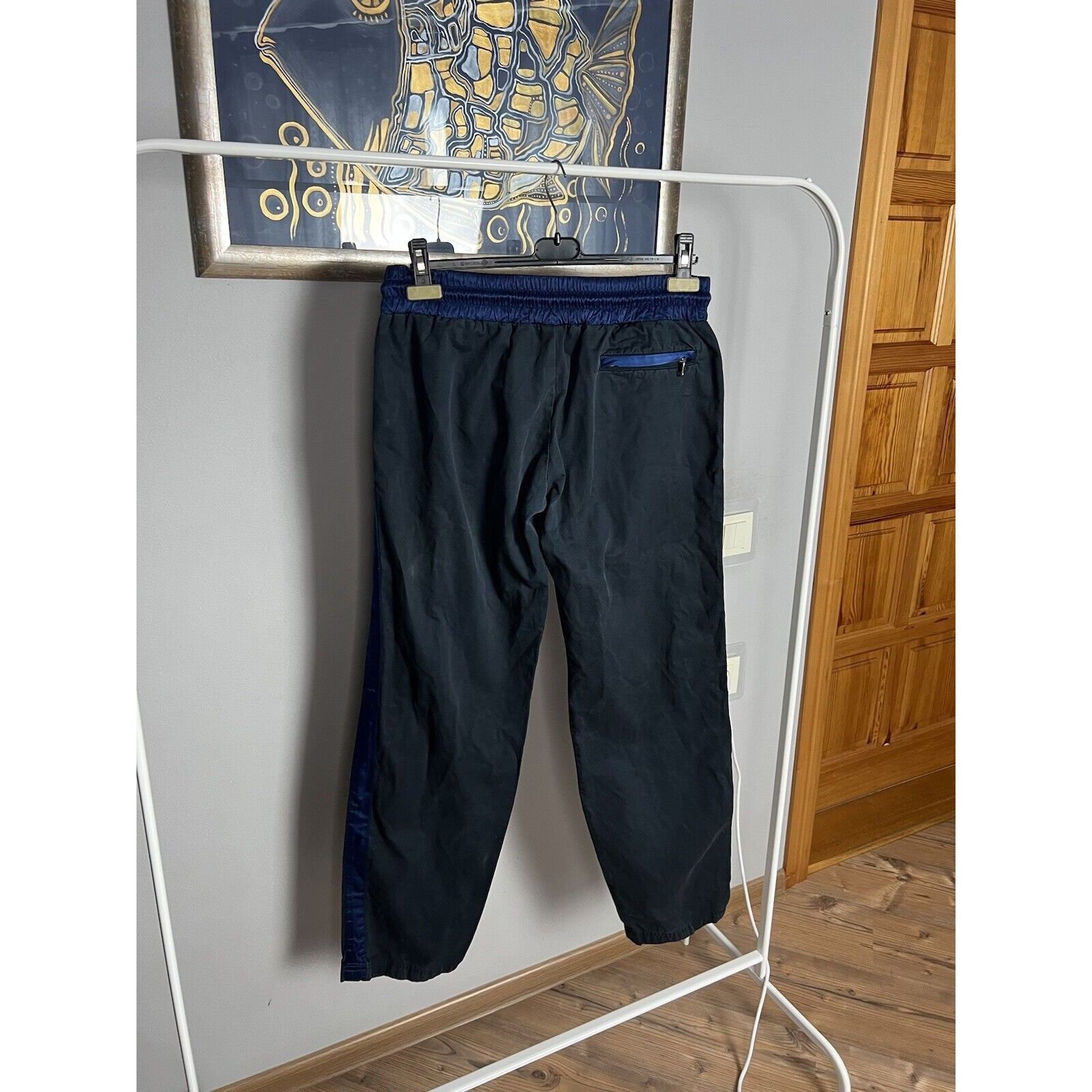 Dolce & Gabbana Dolce&gGabbana Black Navy Drawstring Pants Size 50 Size US 34 / EU 50 - 9 Thumbnail