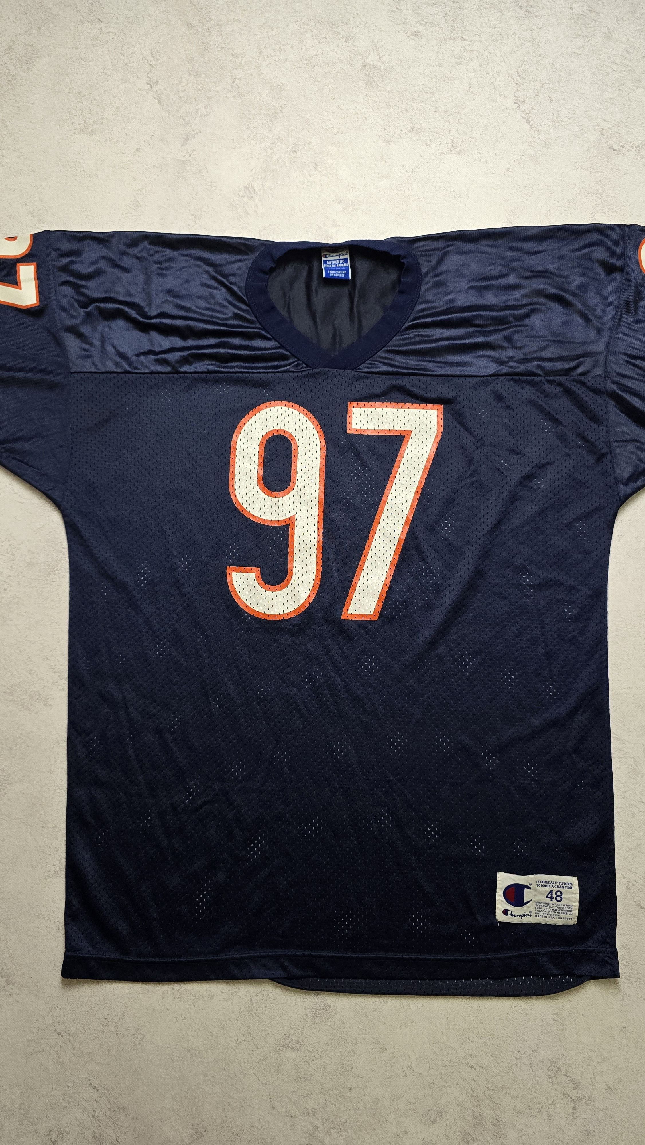 Champion Vintage Champion Chicago Bears Chris Zorich #97 Jersey Size US L / EU 52-54 / 3 - 17 Thumbnail