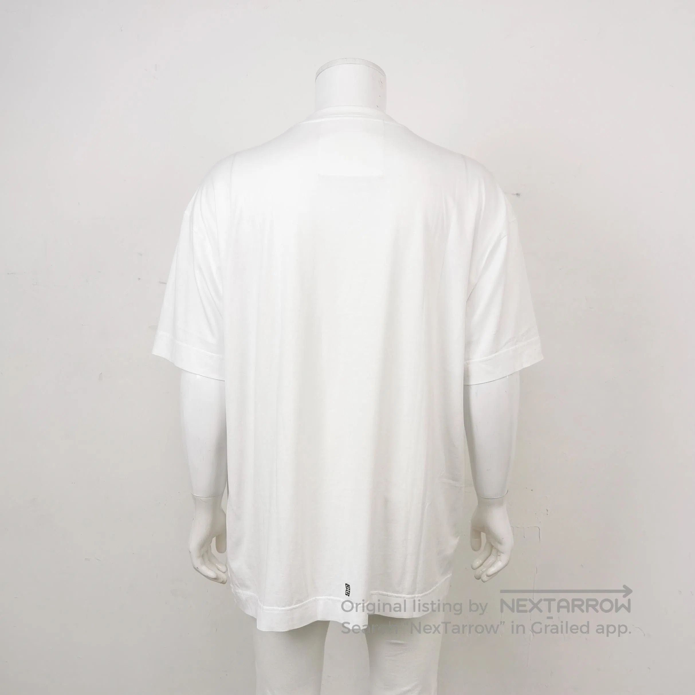 Givenchy Givenchy Cotton Logo Crew Neck Short. Size US XL / EU 56 / 4 - 3 Thumbnail