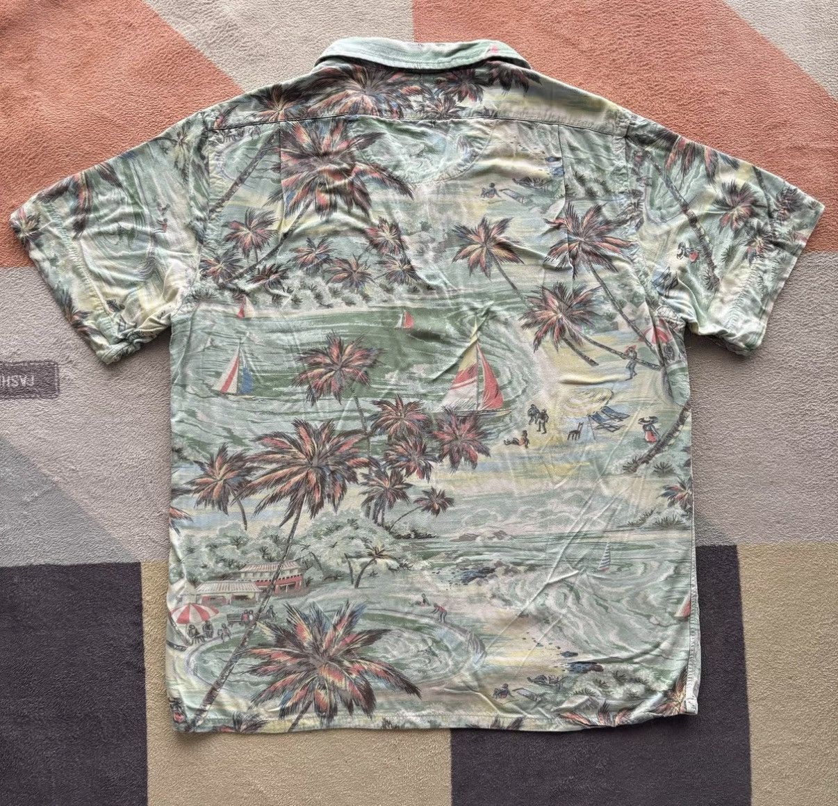Polo Ralph Lauren Ralph Lauren Polo Hawaiian Short Sleeve Shirt K22 Size US M / EU 48-50 / 2 - 2 Thumbnail