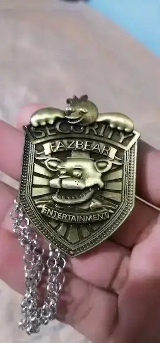 VIBE Anime Game FNAF Figures Freddy Necklace Size ONE SIZE - 3 Thumbnail