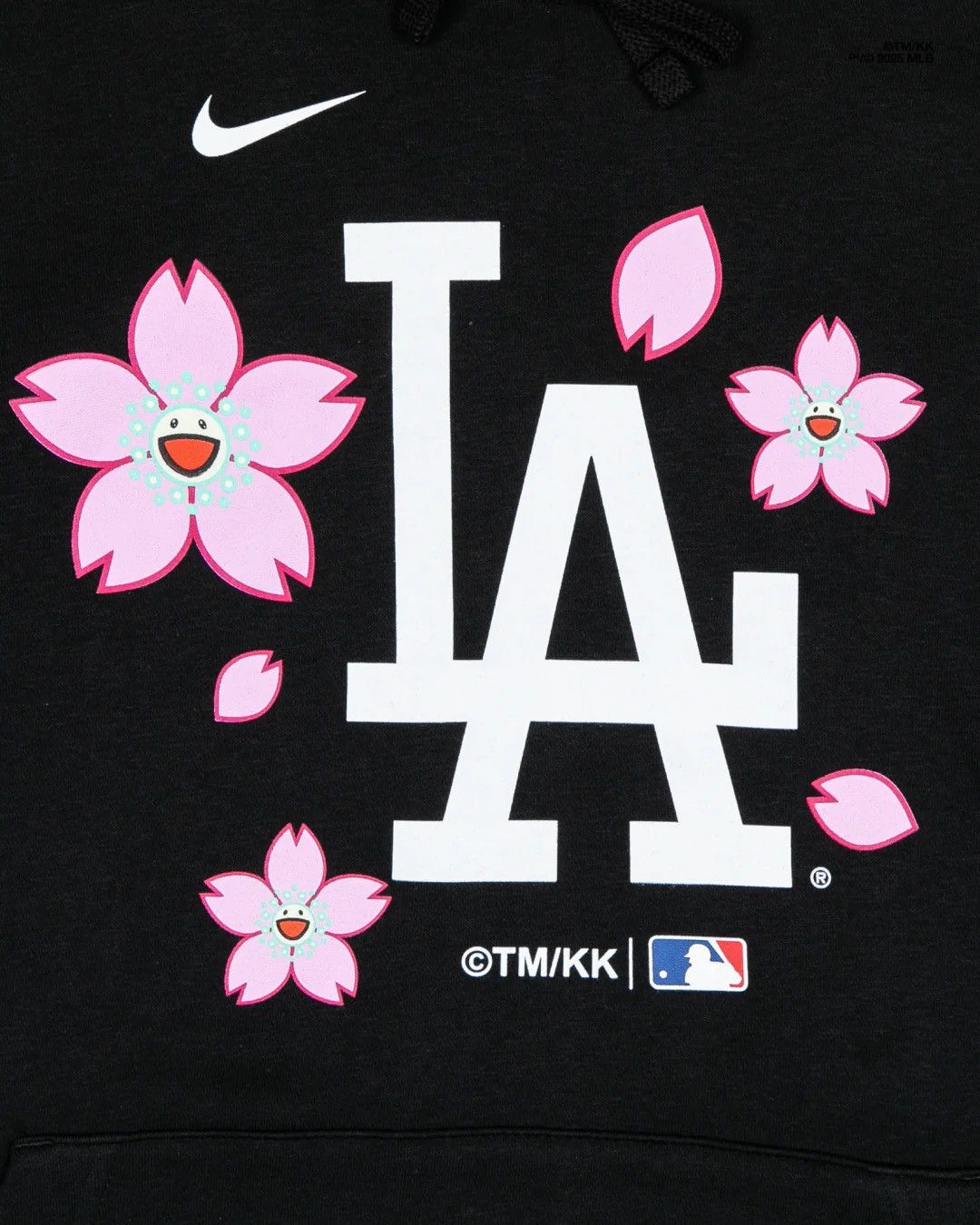 MLB × Nike × Takashi Murakami NIKE x Takashi Murakami + MLB 2025 Dodgers Hoodie - Black Size US M / EU 48-50 / 2 - 3 Thumbnail
