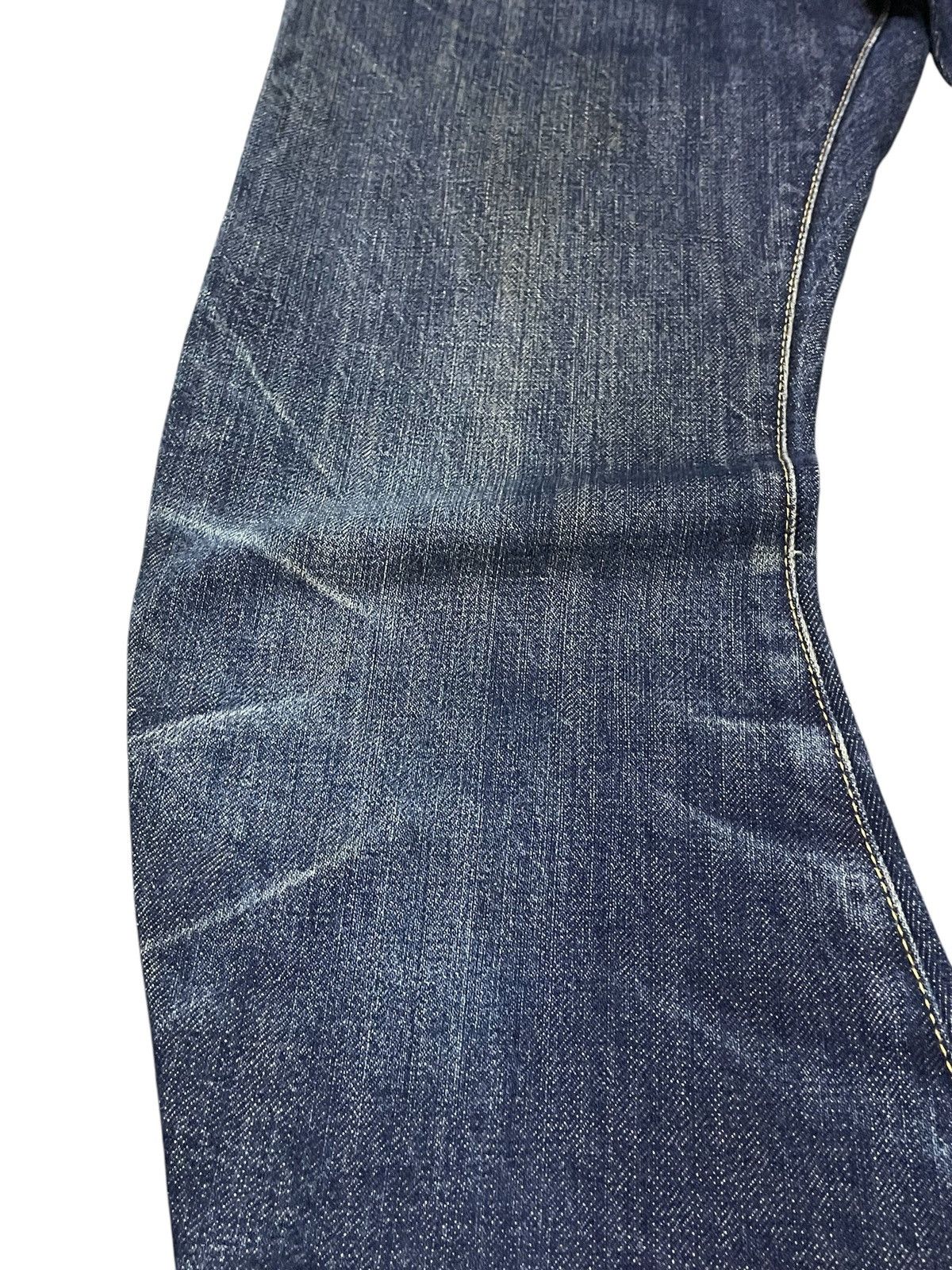 Attachment Attachment Japan Spiral Curved Stacked Leg Long Seam Jeans Size US 30 / EU 46 - 7 Thumbnail