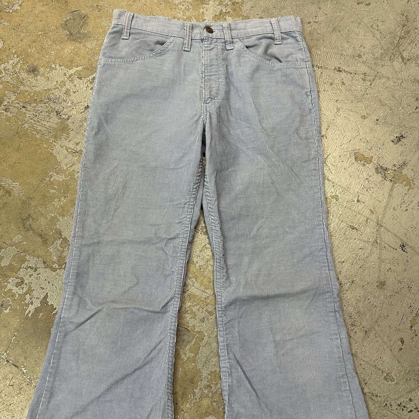 Levi's × Vintage Vintage Levi’s 684 Corduroy Bell Bottom Flare Pants 32x34 Size US 32 / EU 48 - 2 Thumbnail